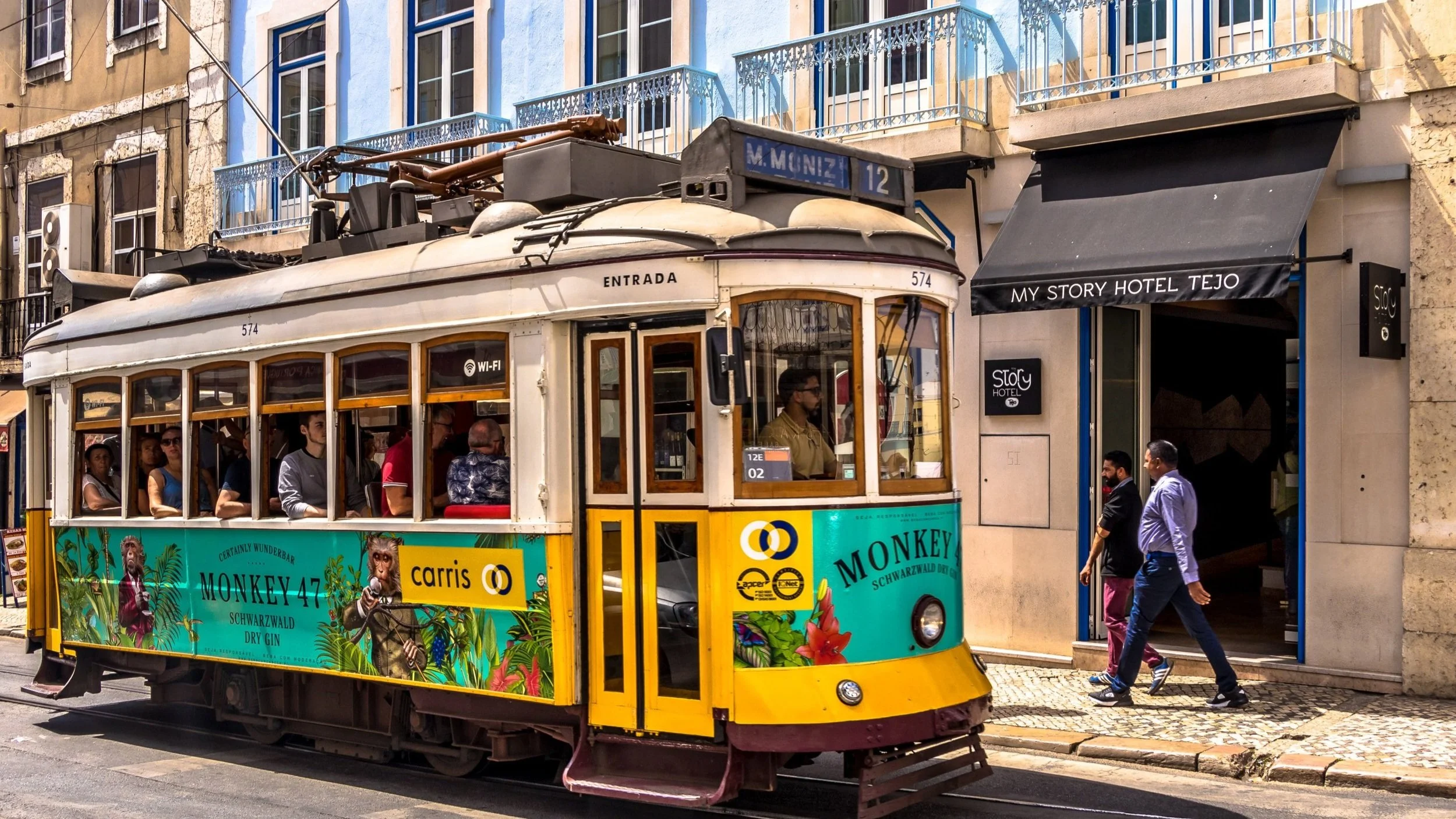 tram in lisbon
