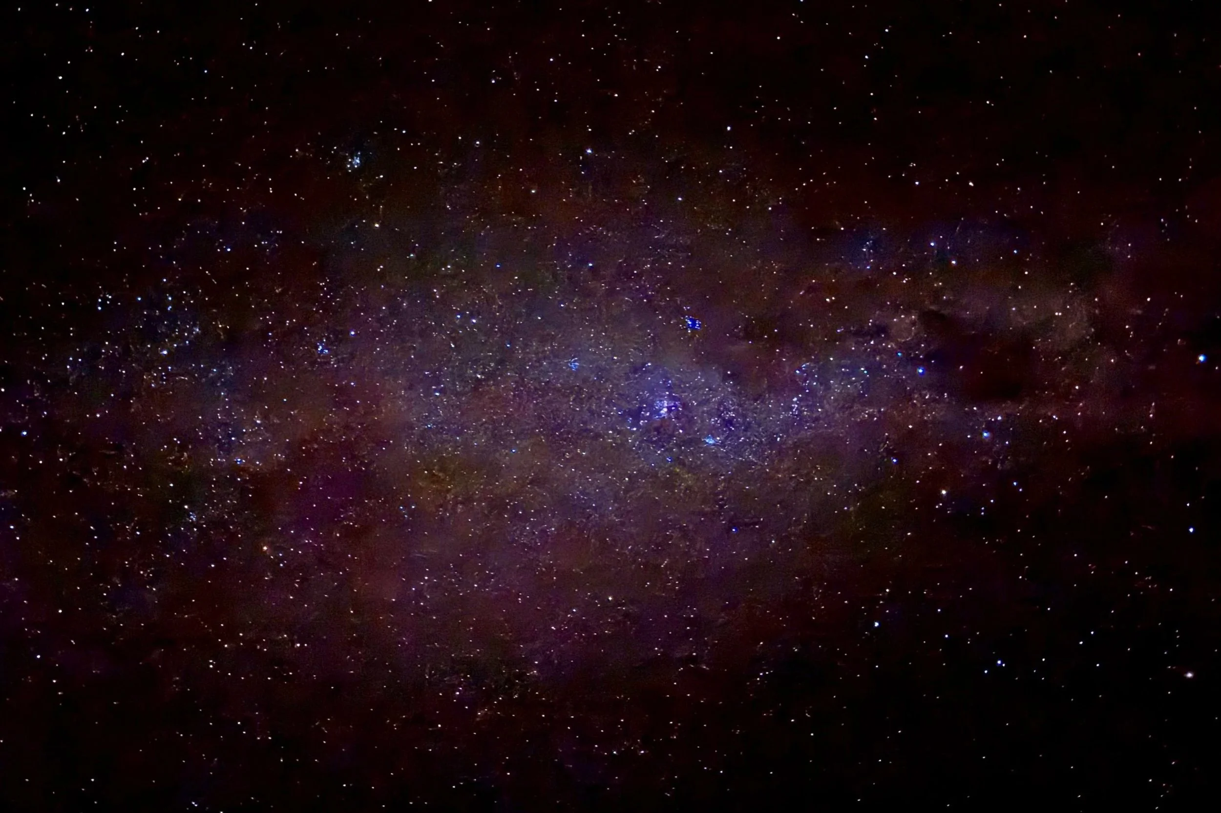 milky way in atacama desert