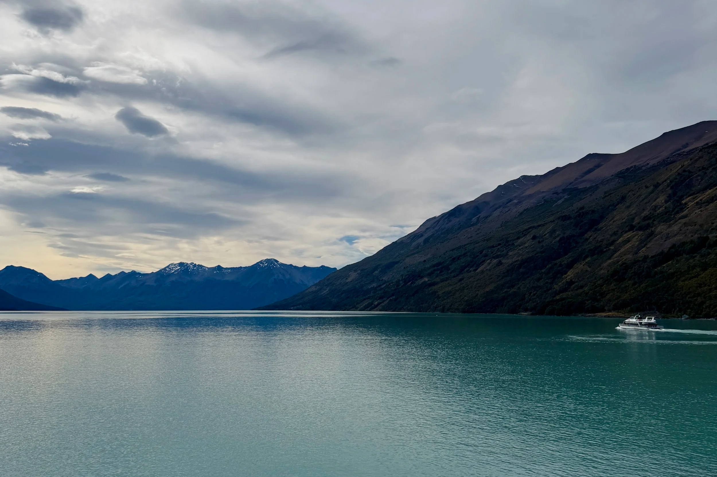 the lake at perito moreno glacier