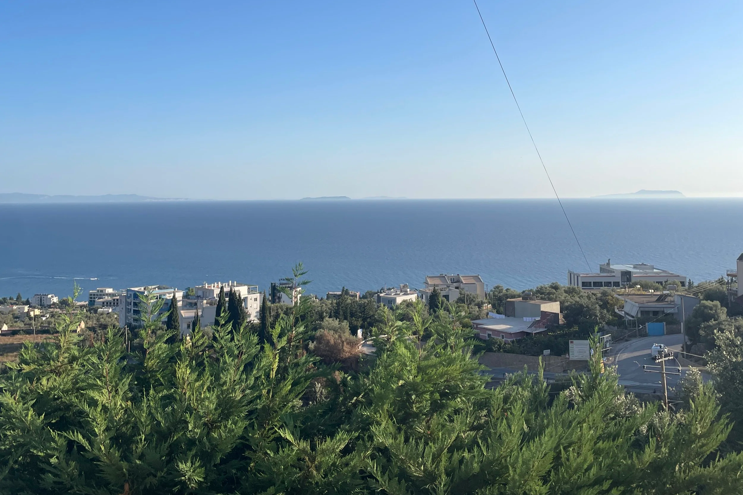 view of dhermi, albania