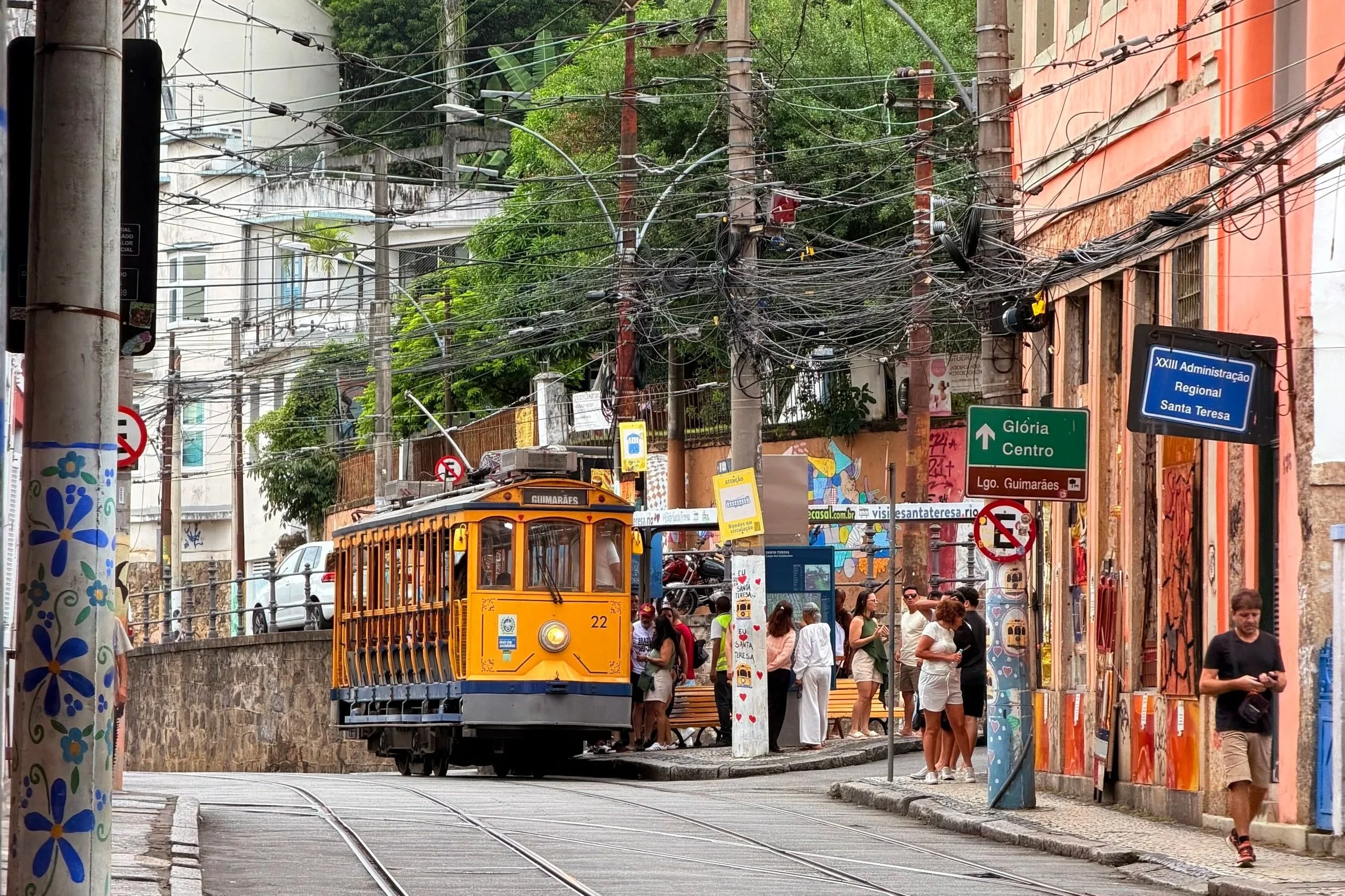 tram car in rio