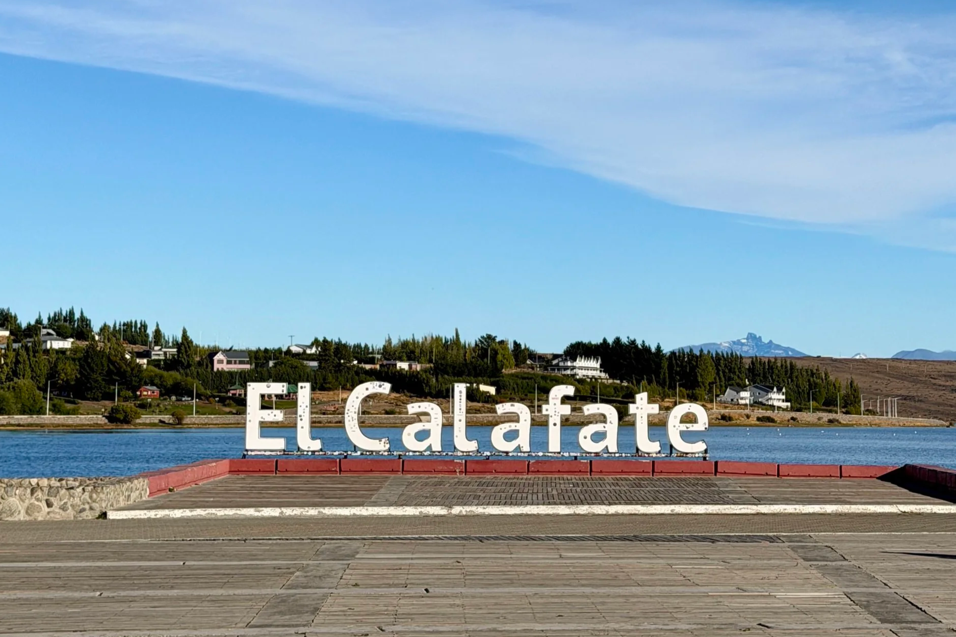 El Calafate sign