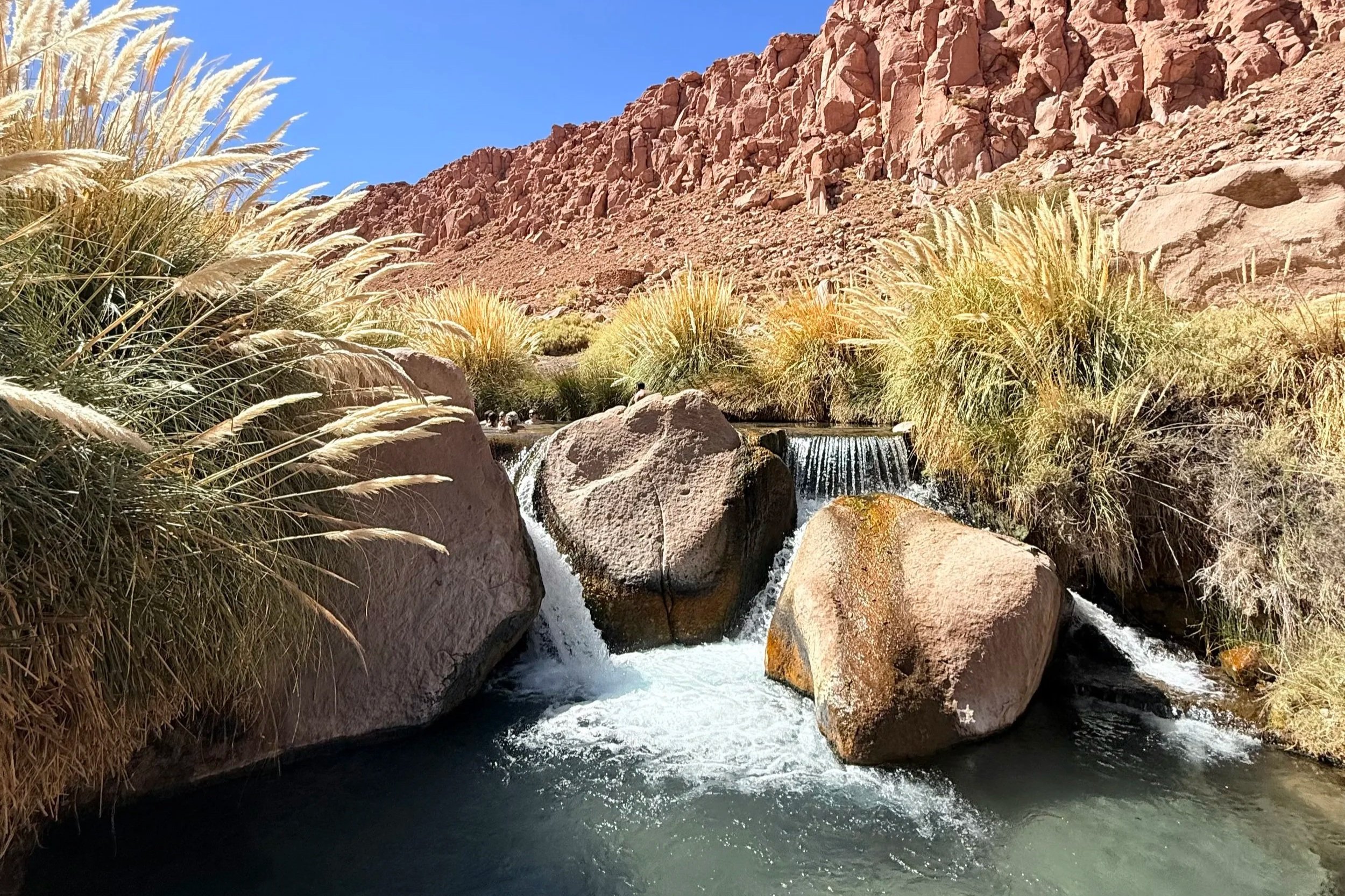 puritama hot spring pools atacama