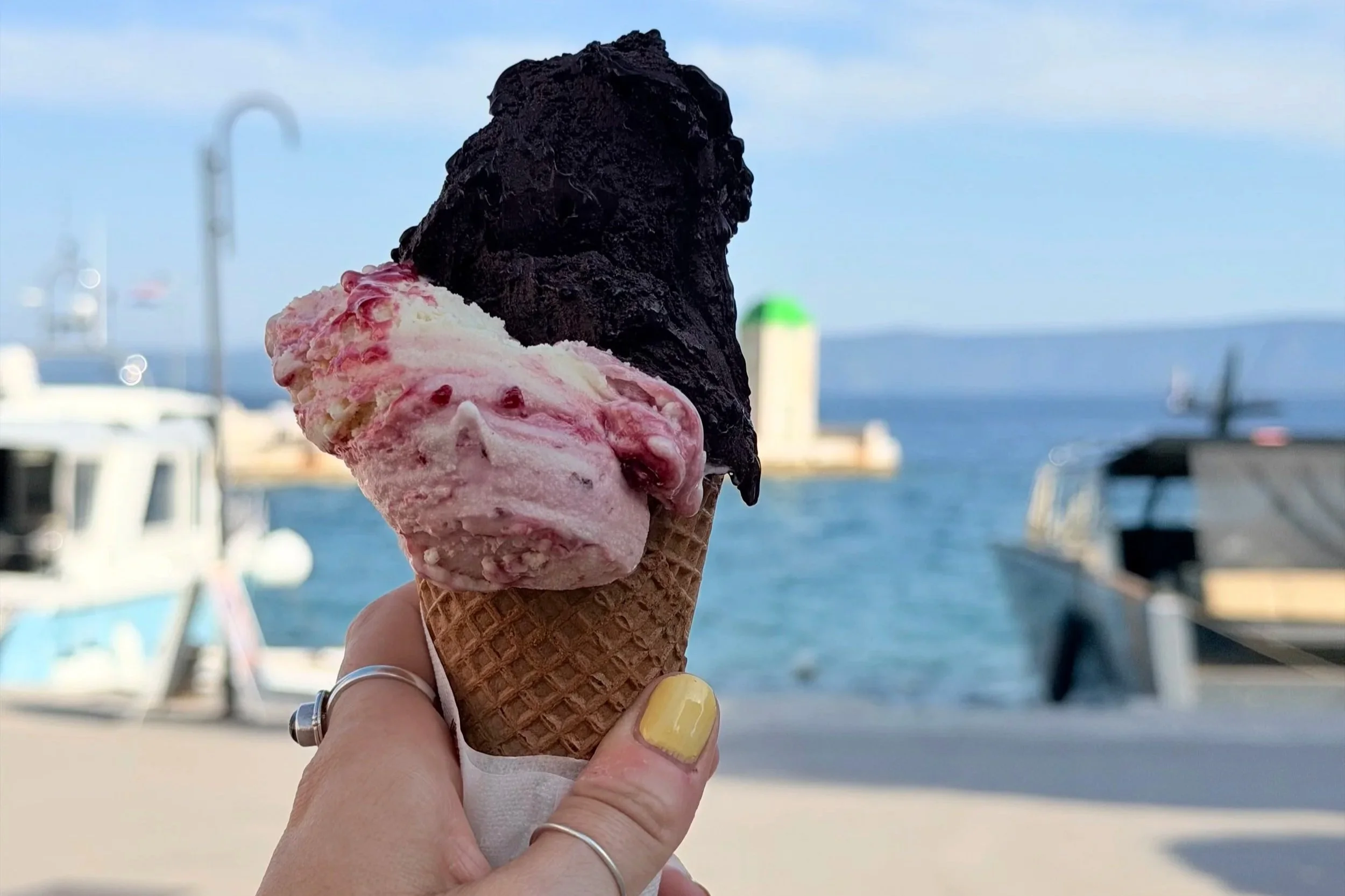 ice cream in croatia