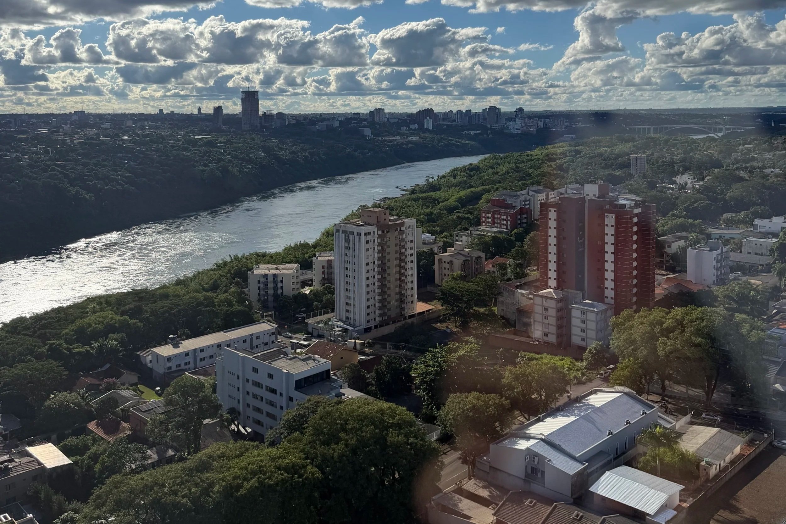 view from foz do iguacu hotel