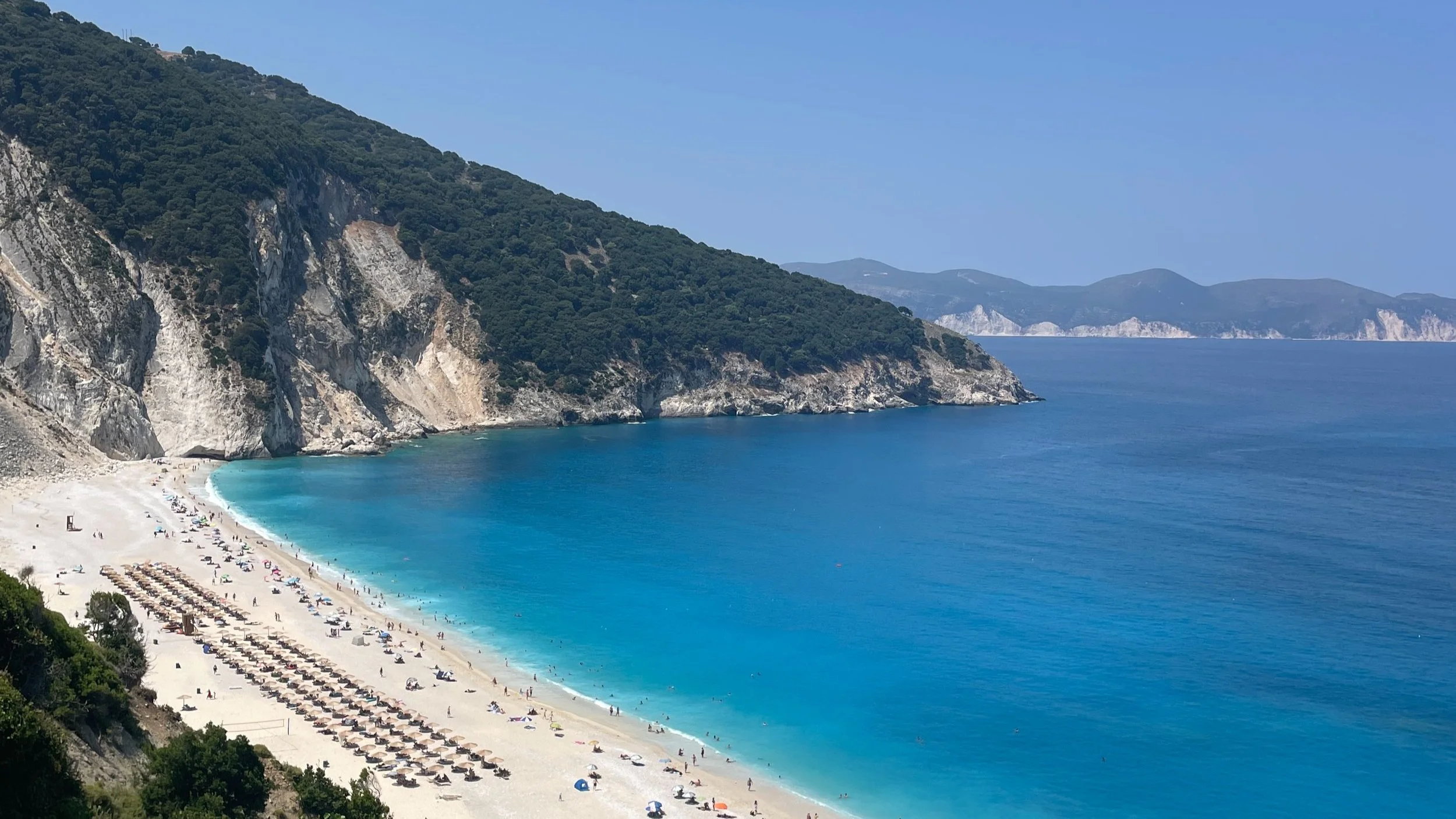 beach in kefalonia