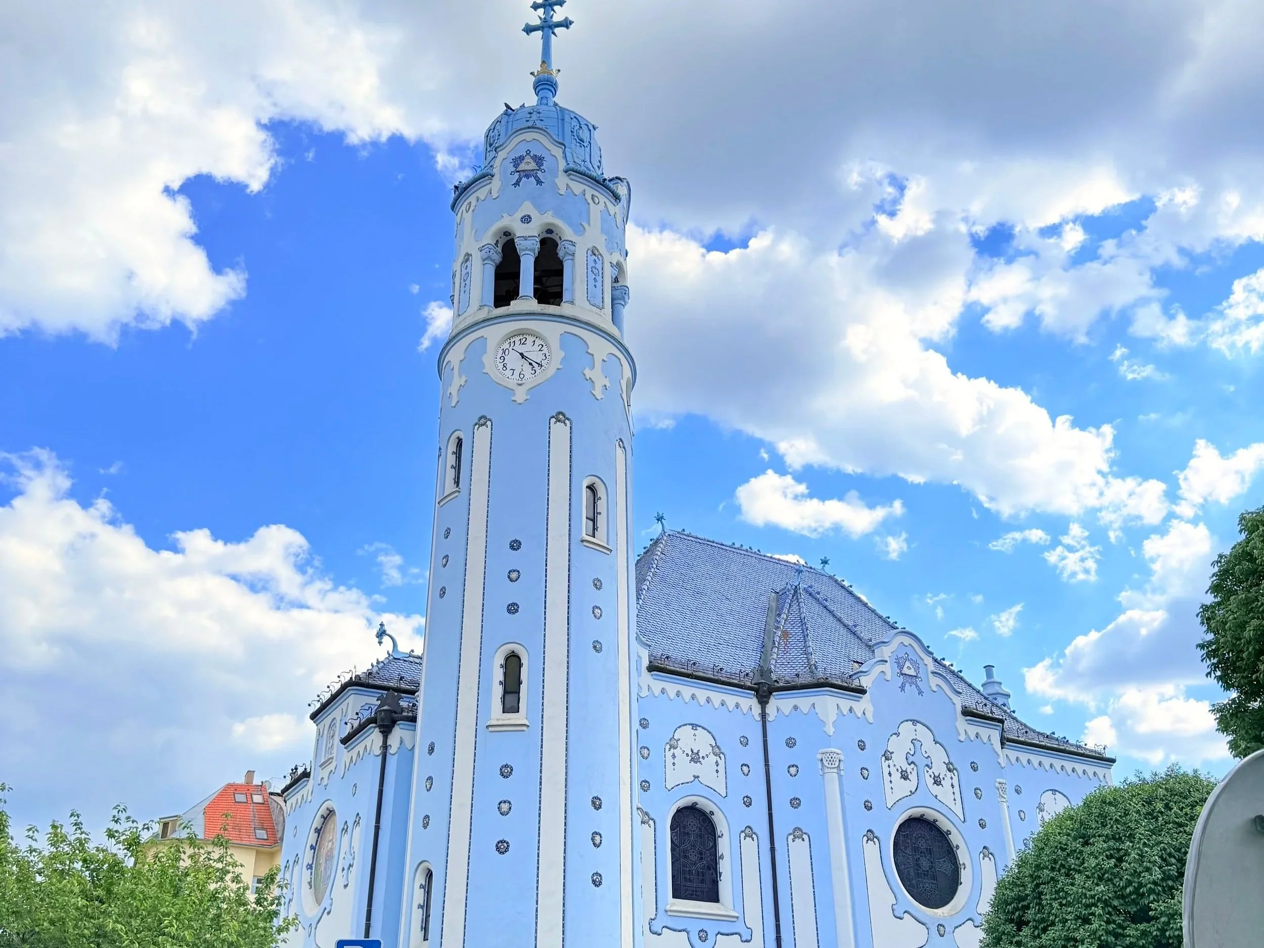 bratislava blue church