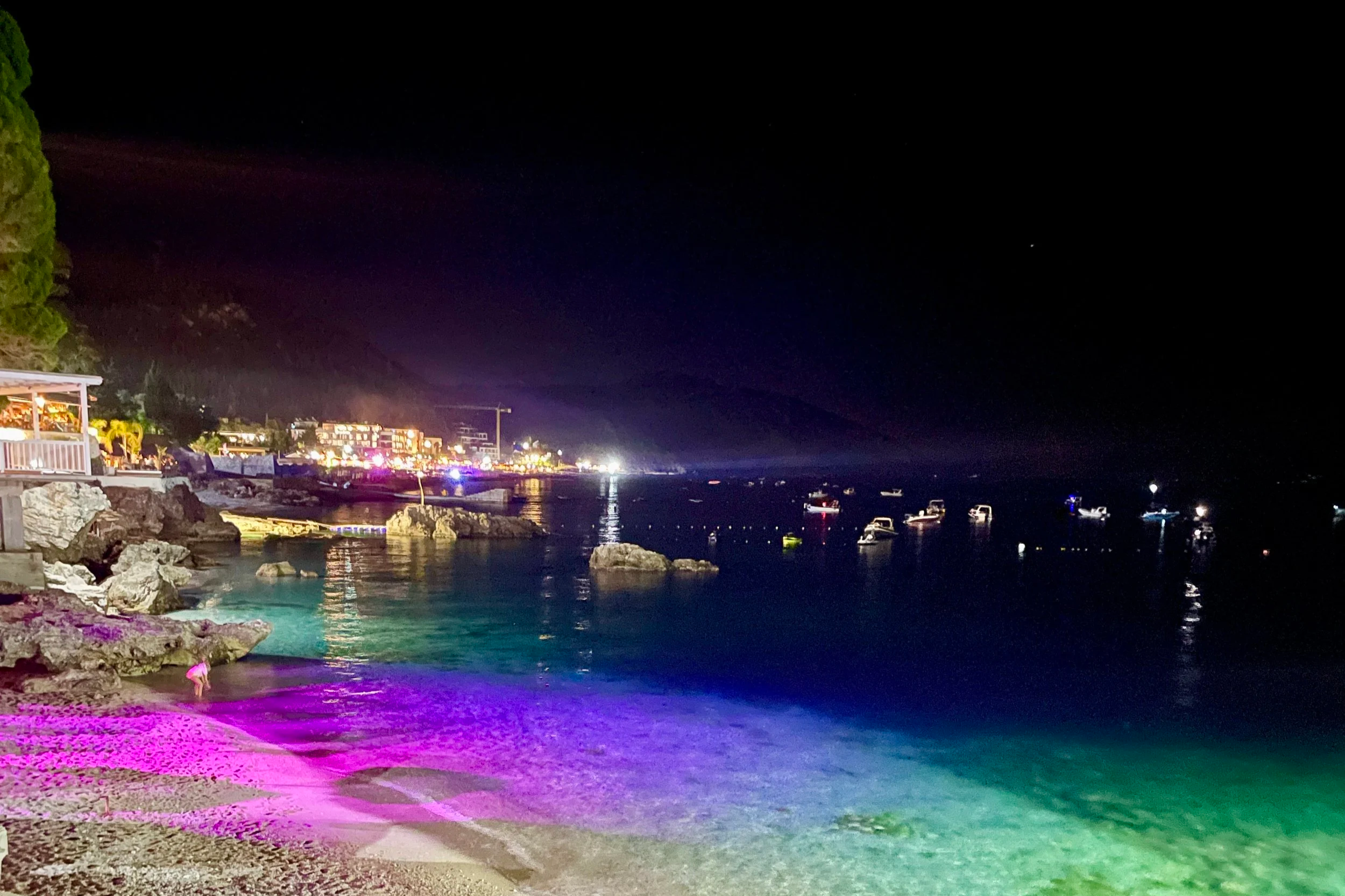 nightlife in dhermi albania