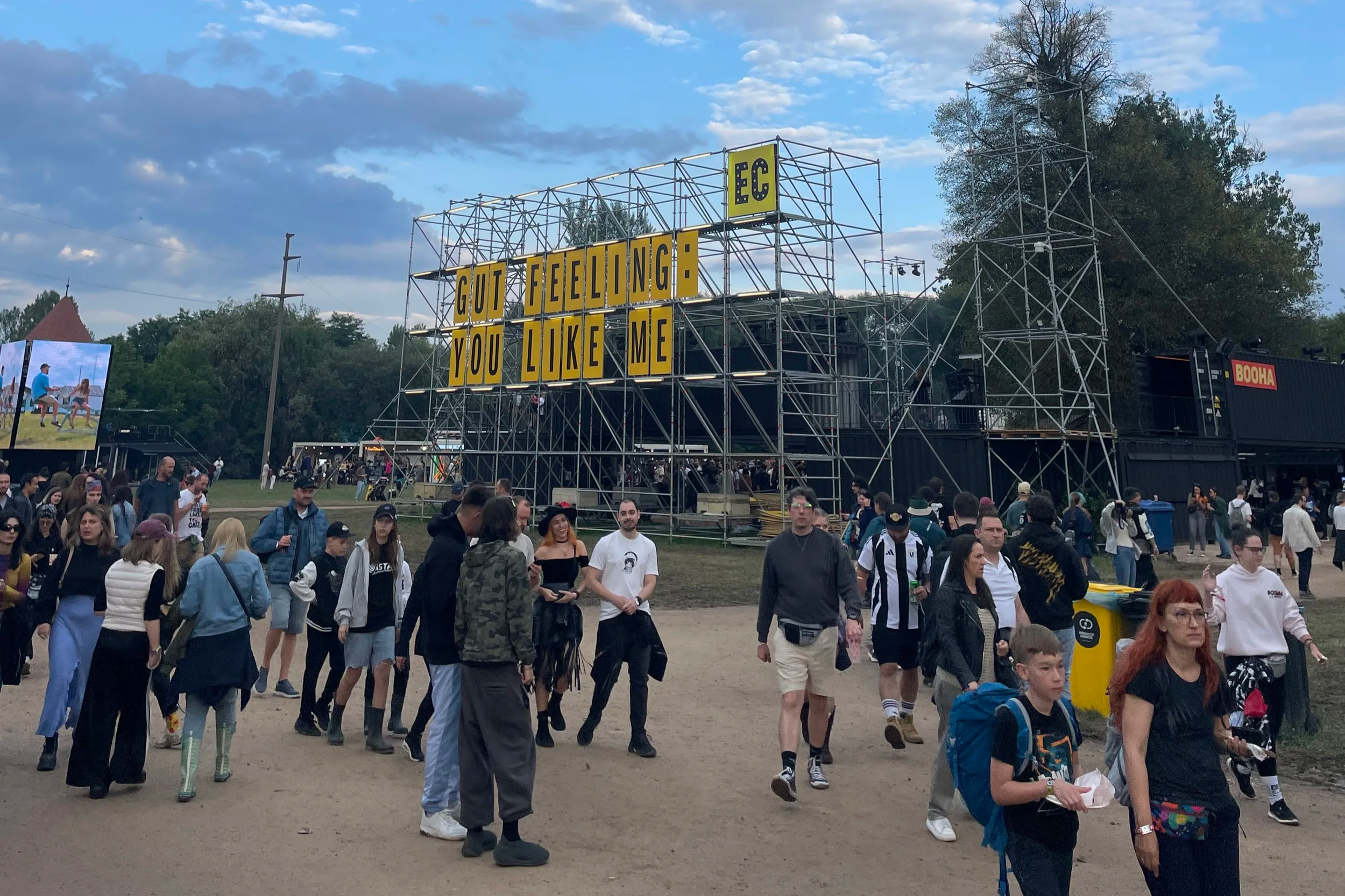 sign at electric castle