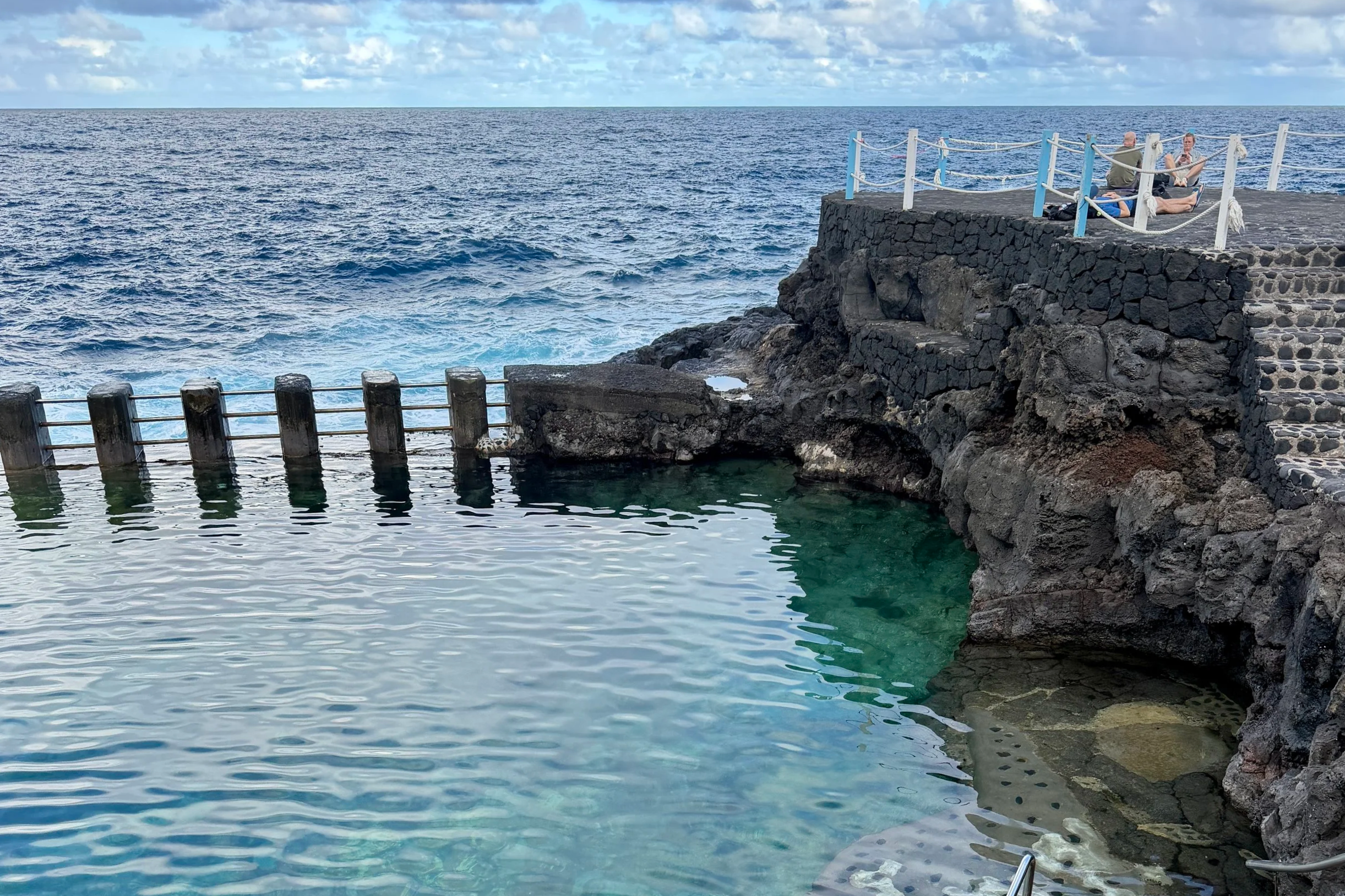 la palma El Charco Azul