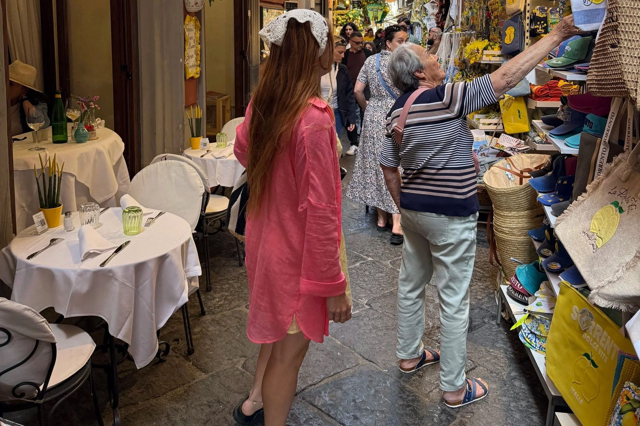 streets of sorrento italy