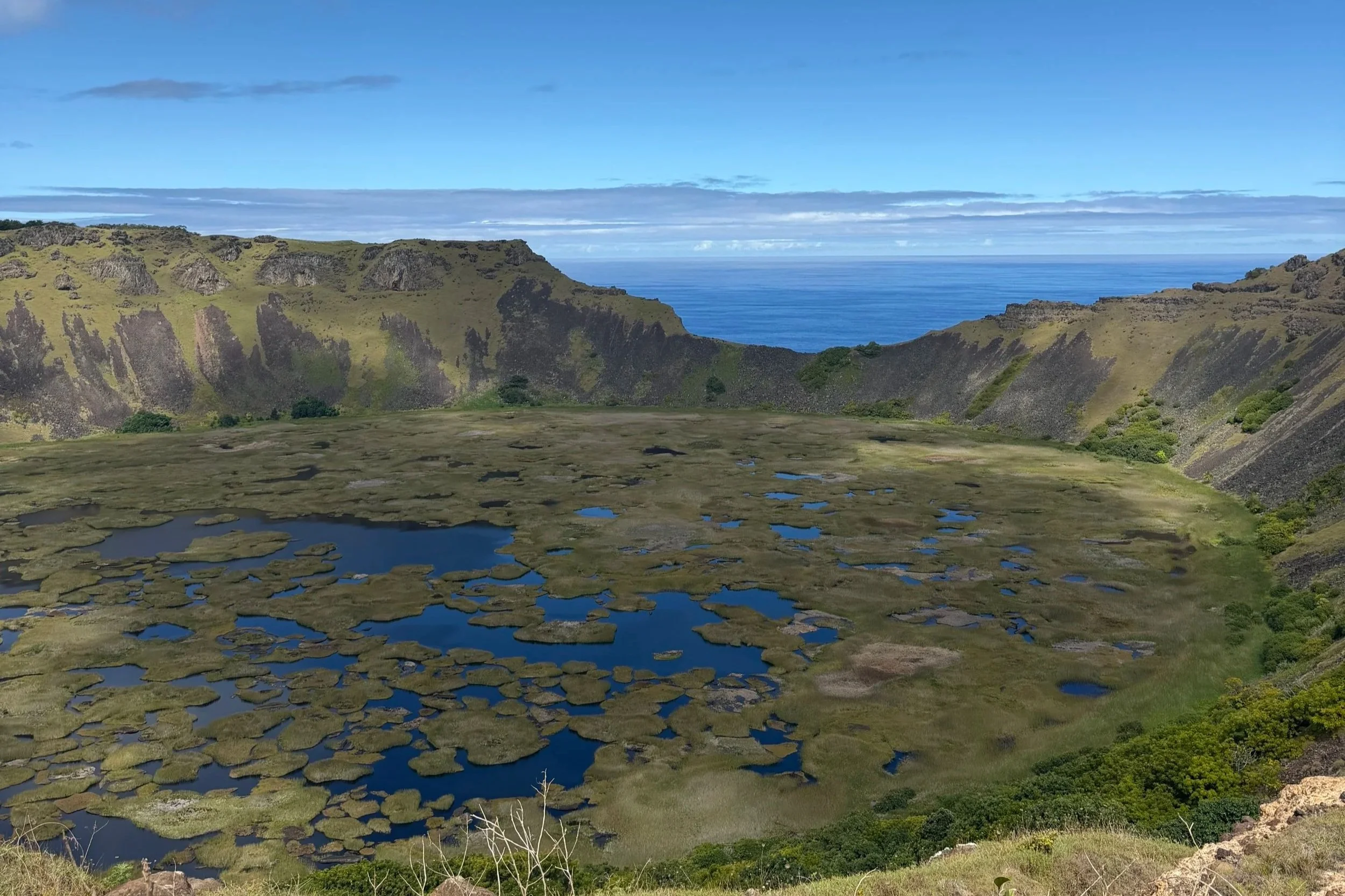 volcano in easter island