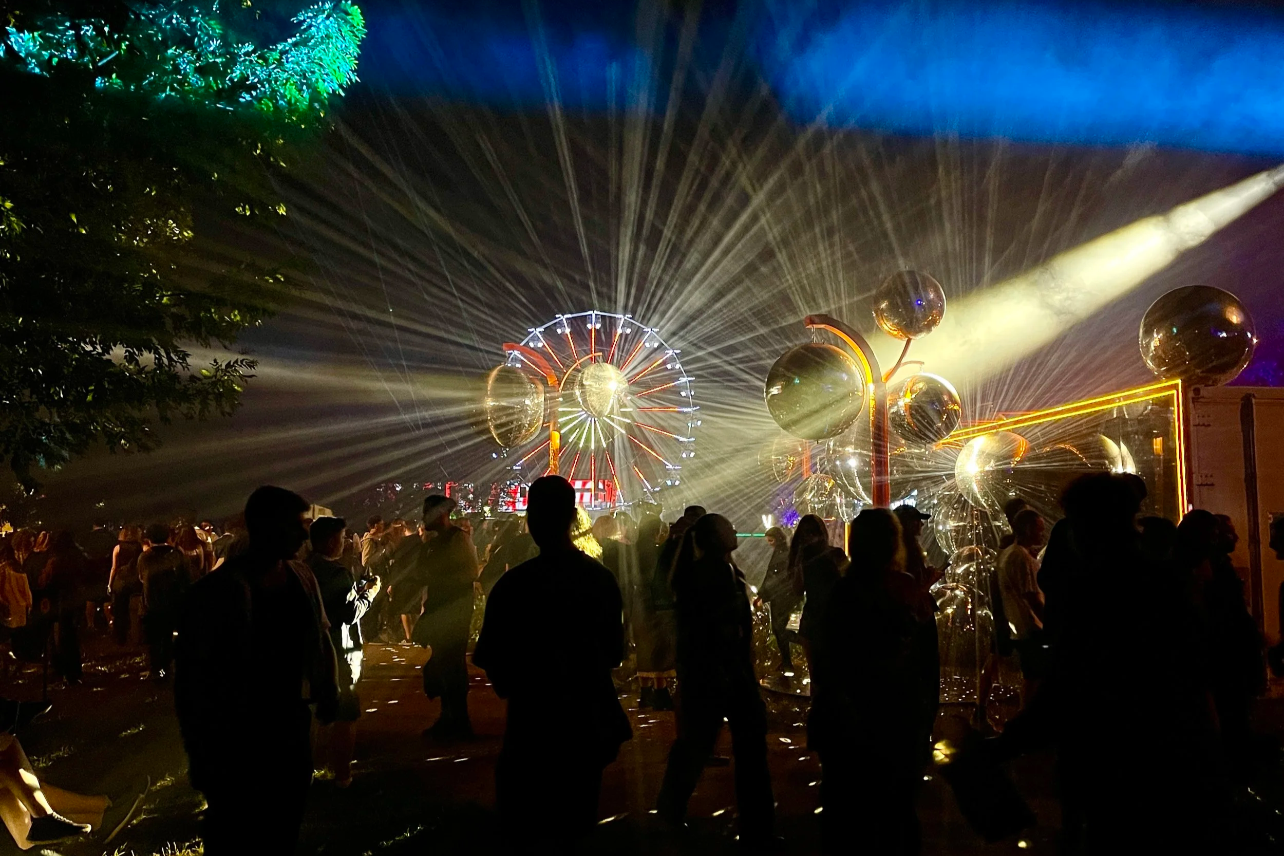 disco balls electric castle