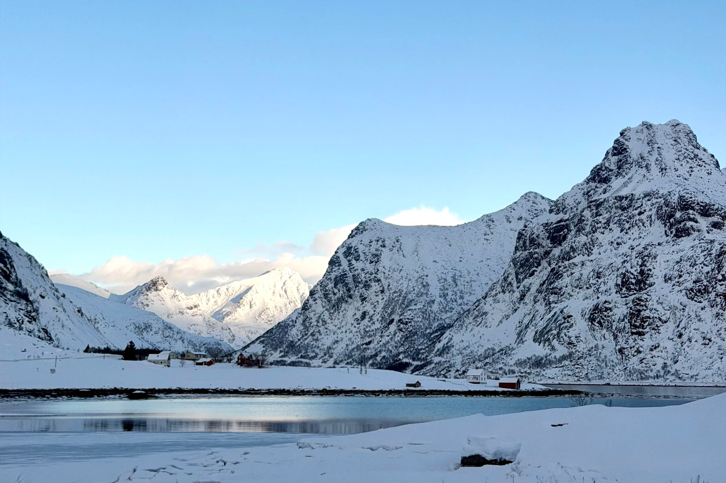 fjords near ramberg norway