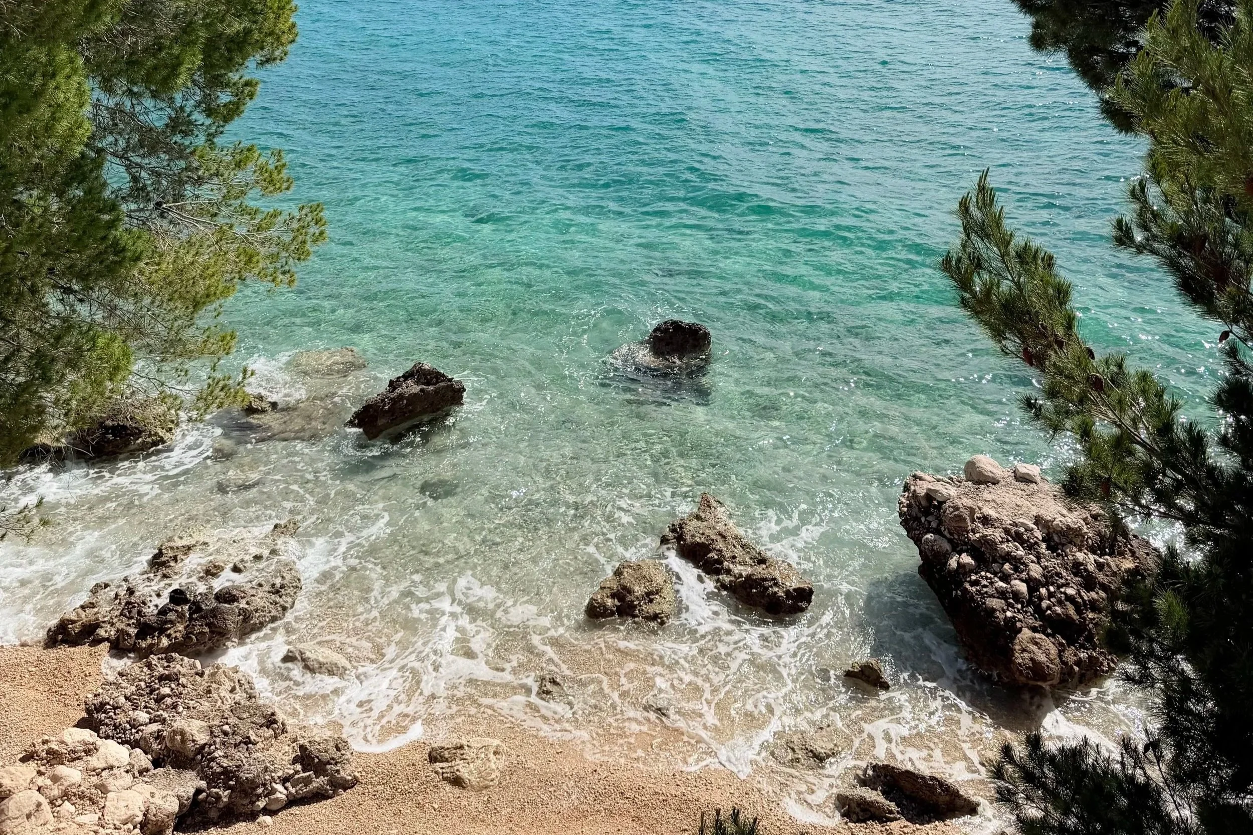 sea in croatia