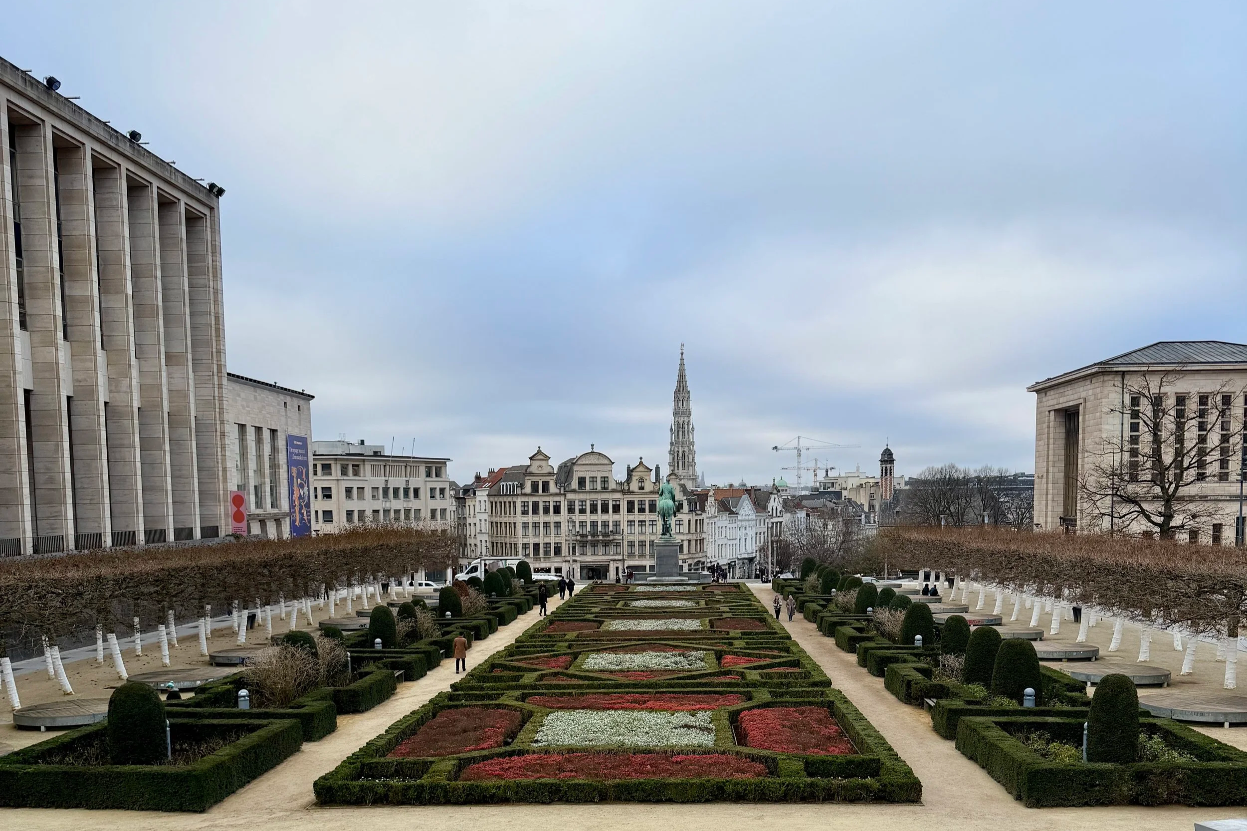 garden of the monts de arts brussels