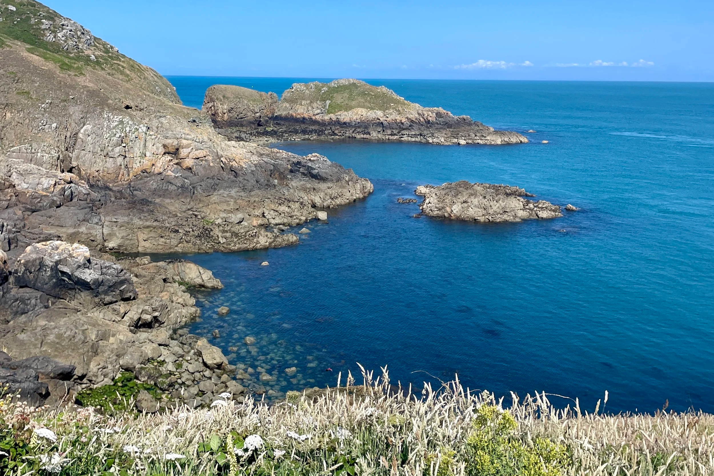 coastline in guernsey