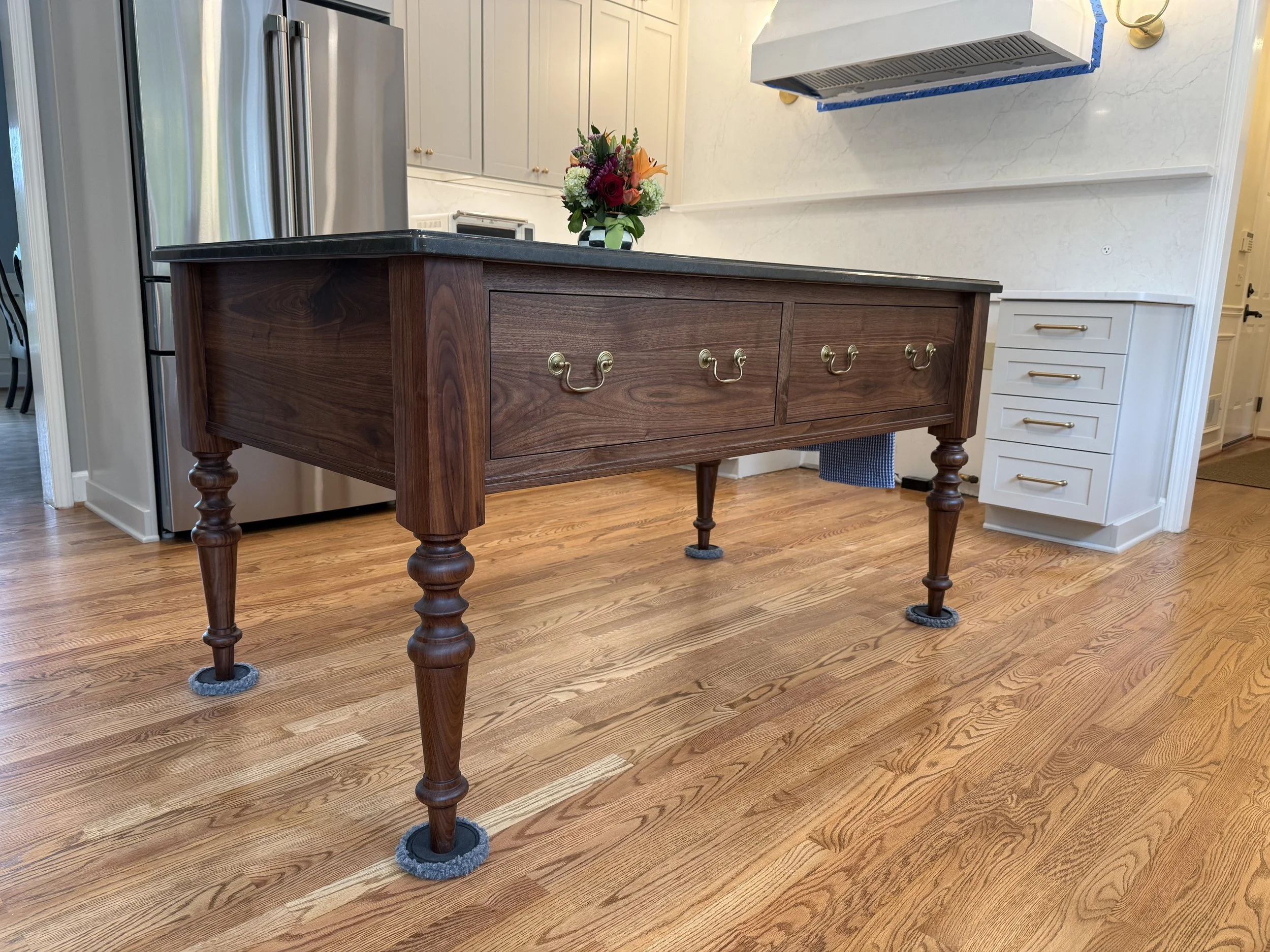 One Client. Three Showstopping Pieces. One Kitchen That Feels Like Home.