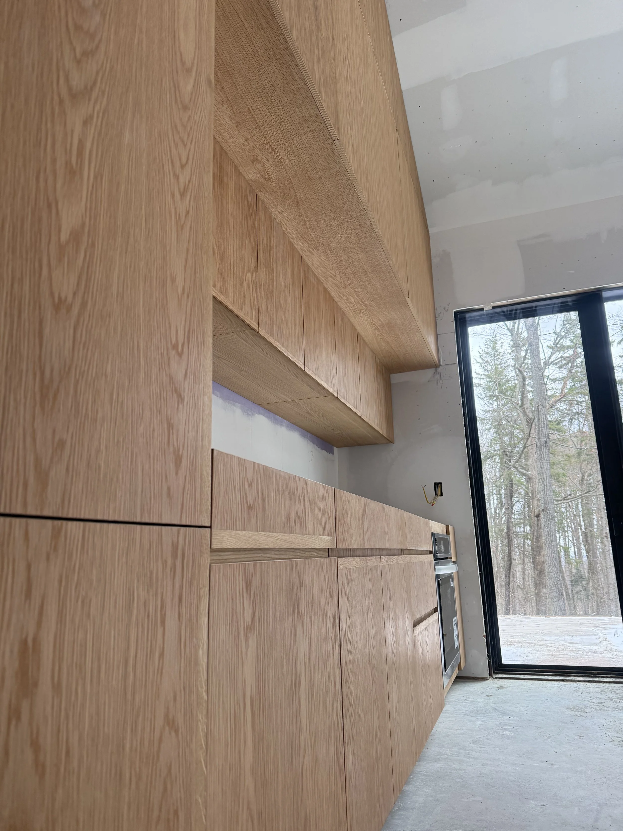 Custom White Oak Cabinetry Kitchen Remodel by Burky's Woodwork LLC project photo 3