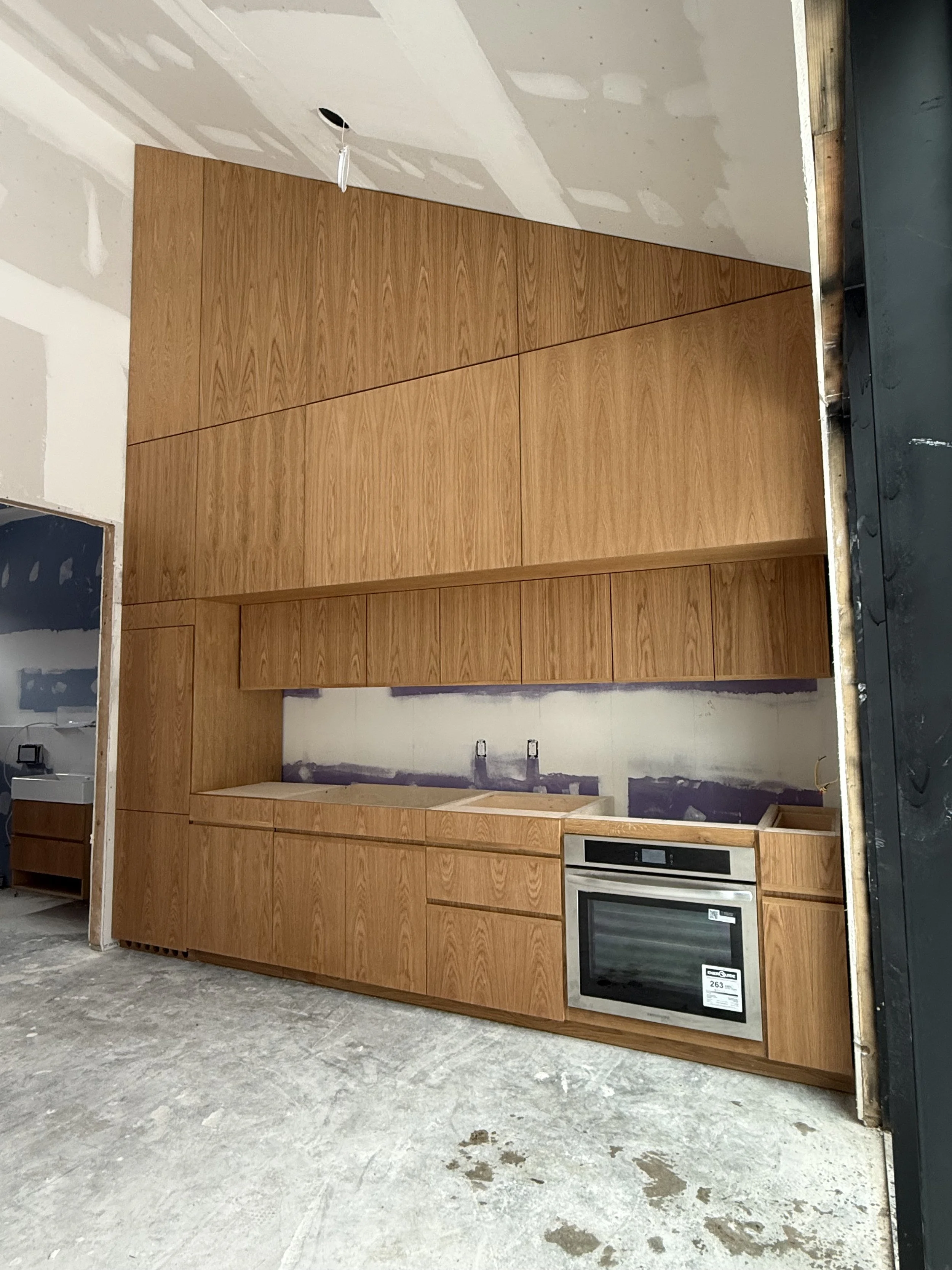 Custom White Oak Cabinetry Kitchen Remodel by Burky's Woodwork LLC project photo 4