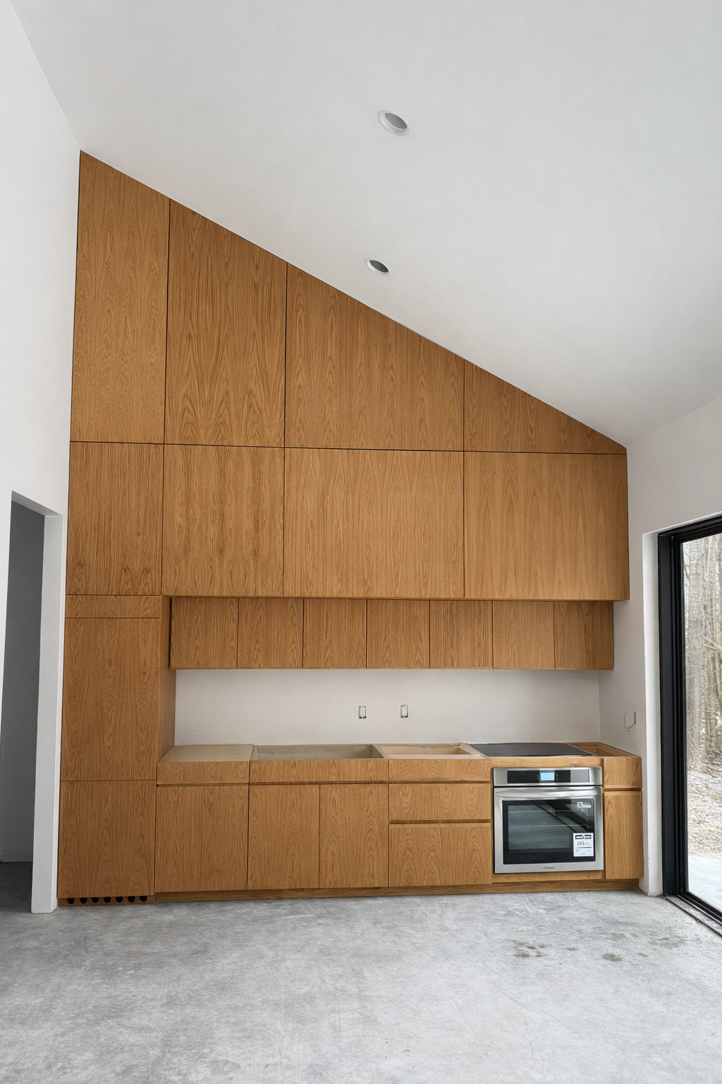 Custom White Oak Cabinetry Kitchen Remodel by Burky's Woodwork LLC project photo 2