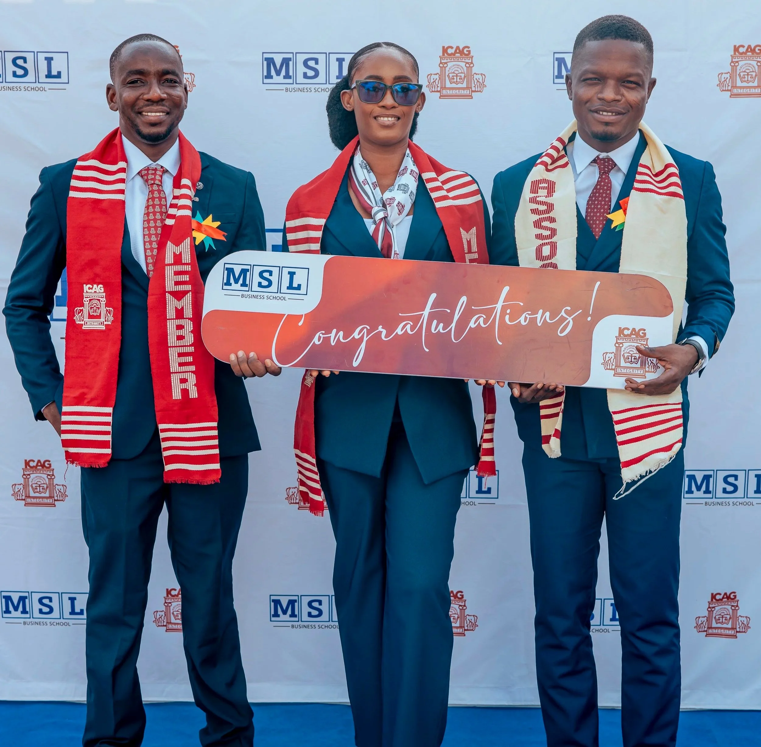 MSL Business School students