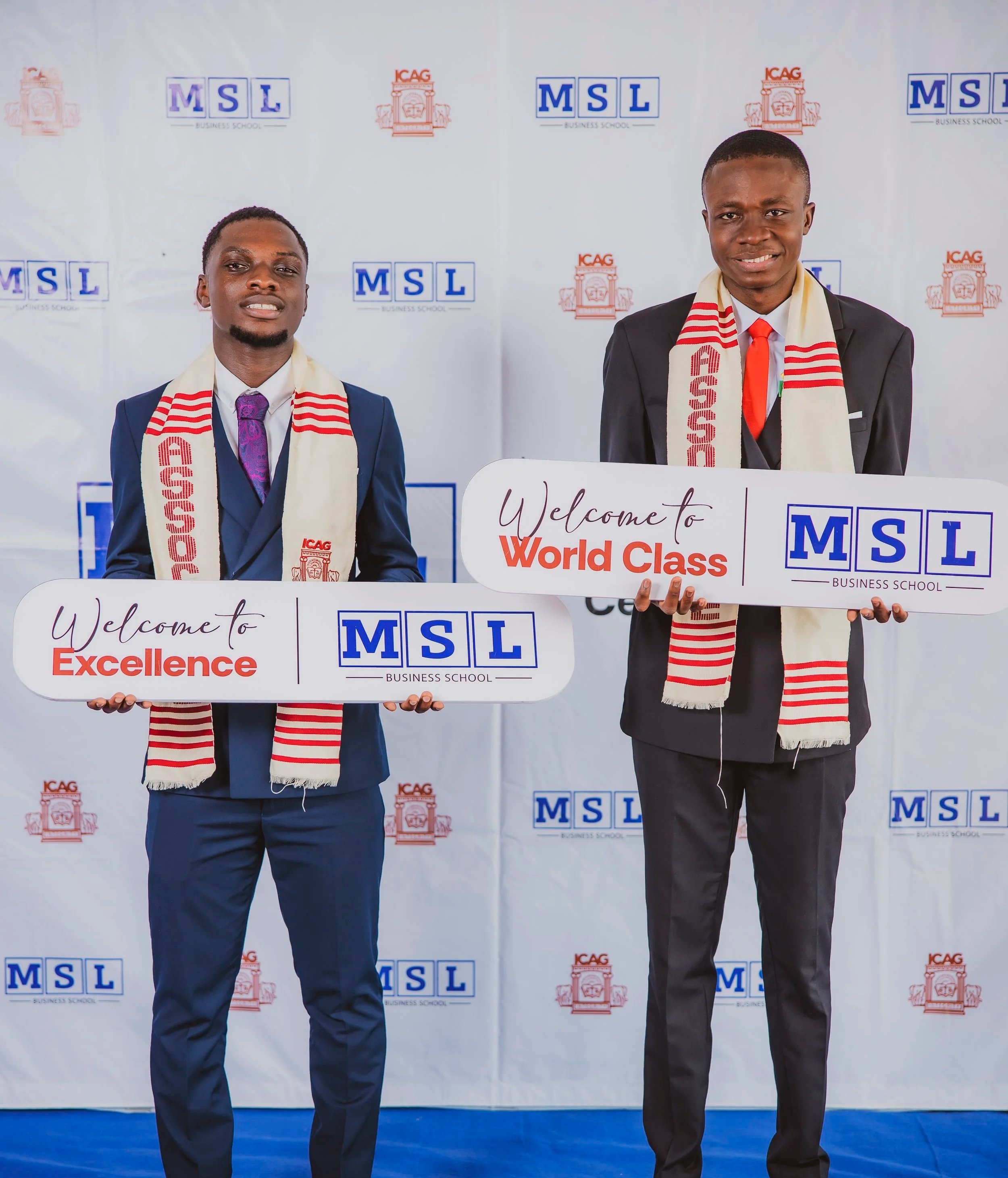 MSL Business School students