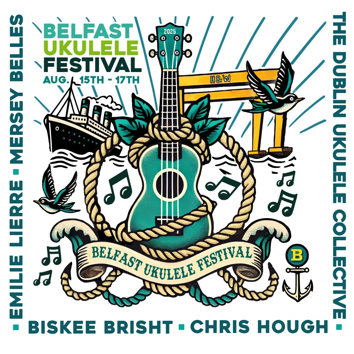 Belfast Ukulele Festival 2025 - Photos by Peter Brown & Jen Dickson