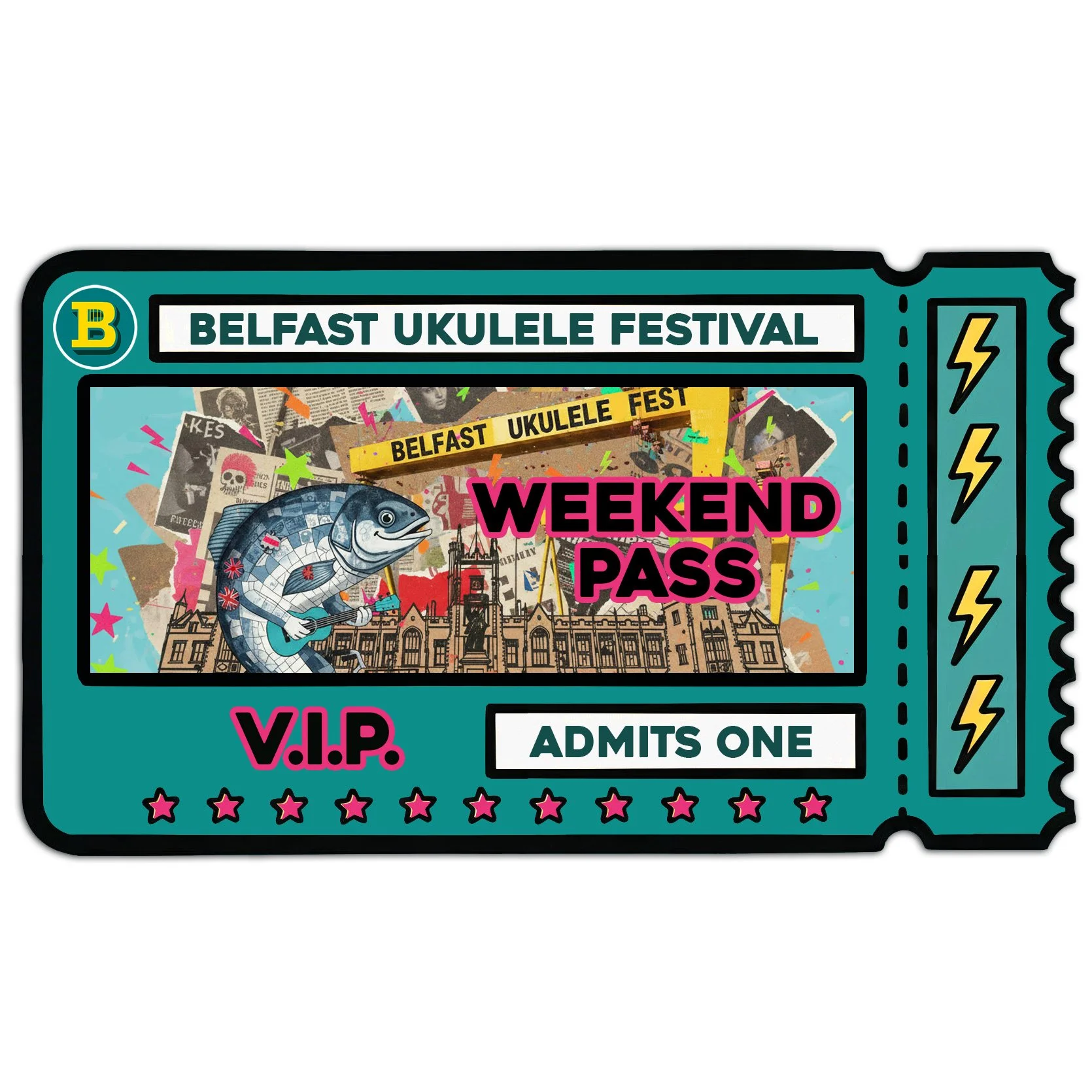 VIP Belfast Ukulele Festival Weekend Pass  - £85 - SOLD OUT