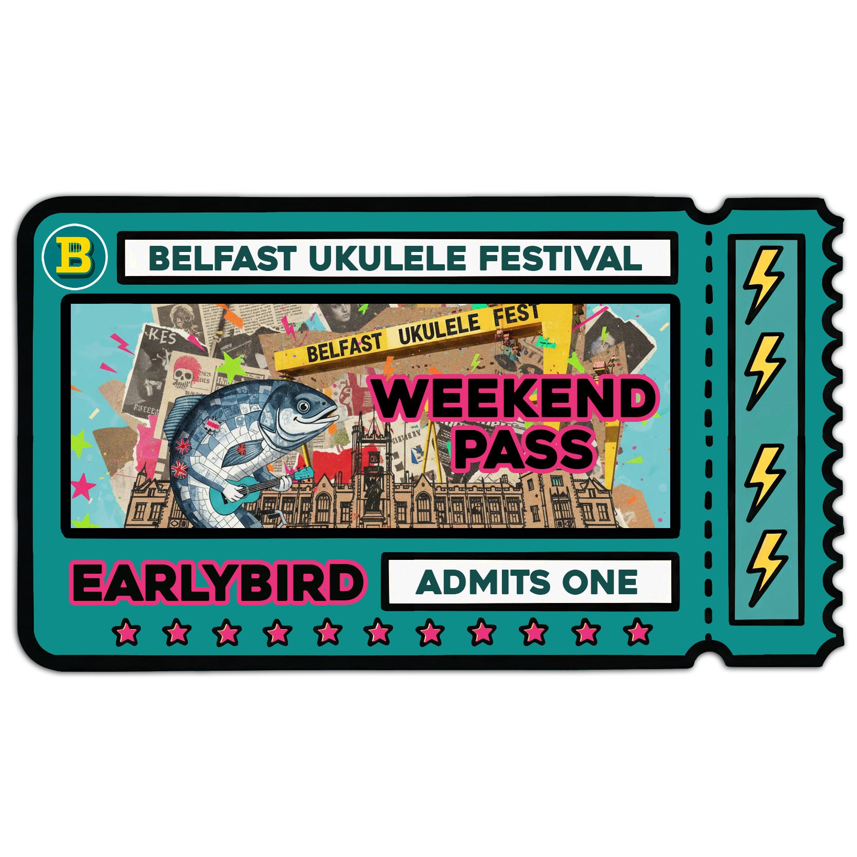 Belfast Ukulele Festival Weekend Pass  - £65