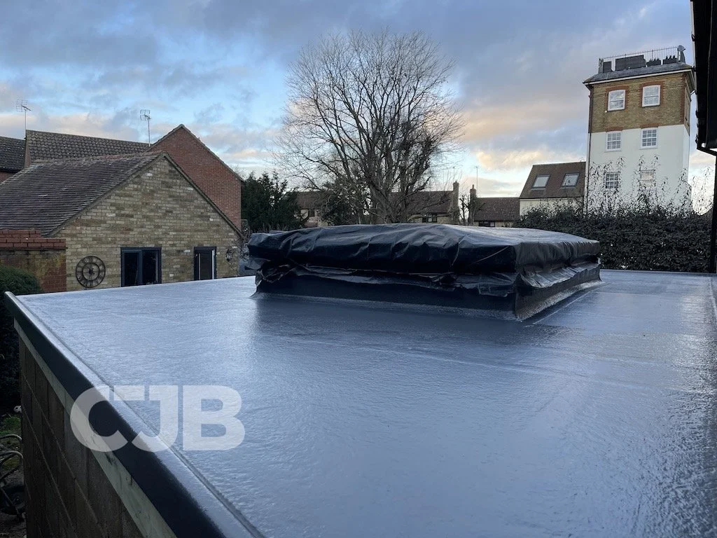 CJB Extension in Walkern Hertfordshire, GRP roof-2.JPG