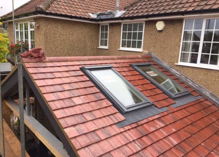 Extension in Digswell, Hertfordshire - tiled roof-2.JPG