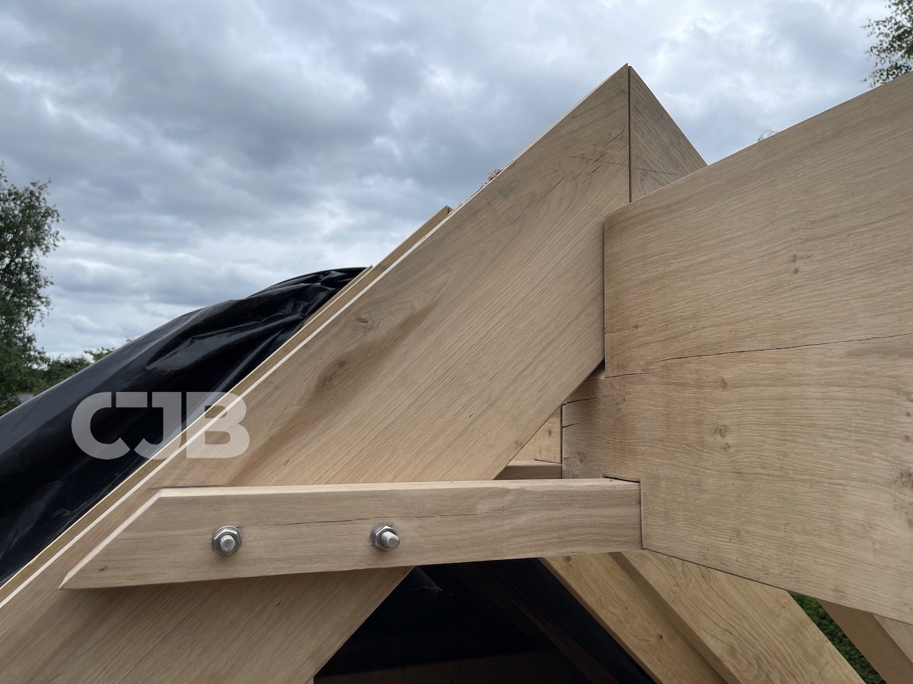 Rustling End, Hitchin extension, oak ridge