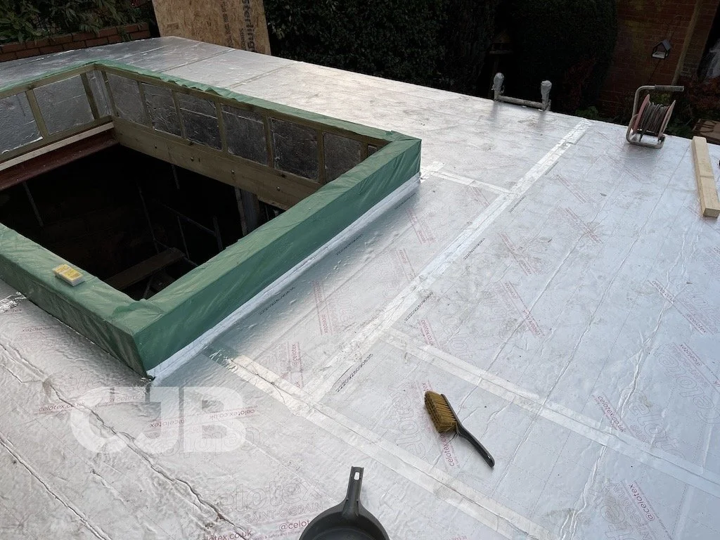 CJB Extension in Walkern Hertfordshire, insulation-2.JPG