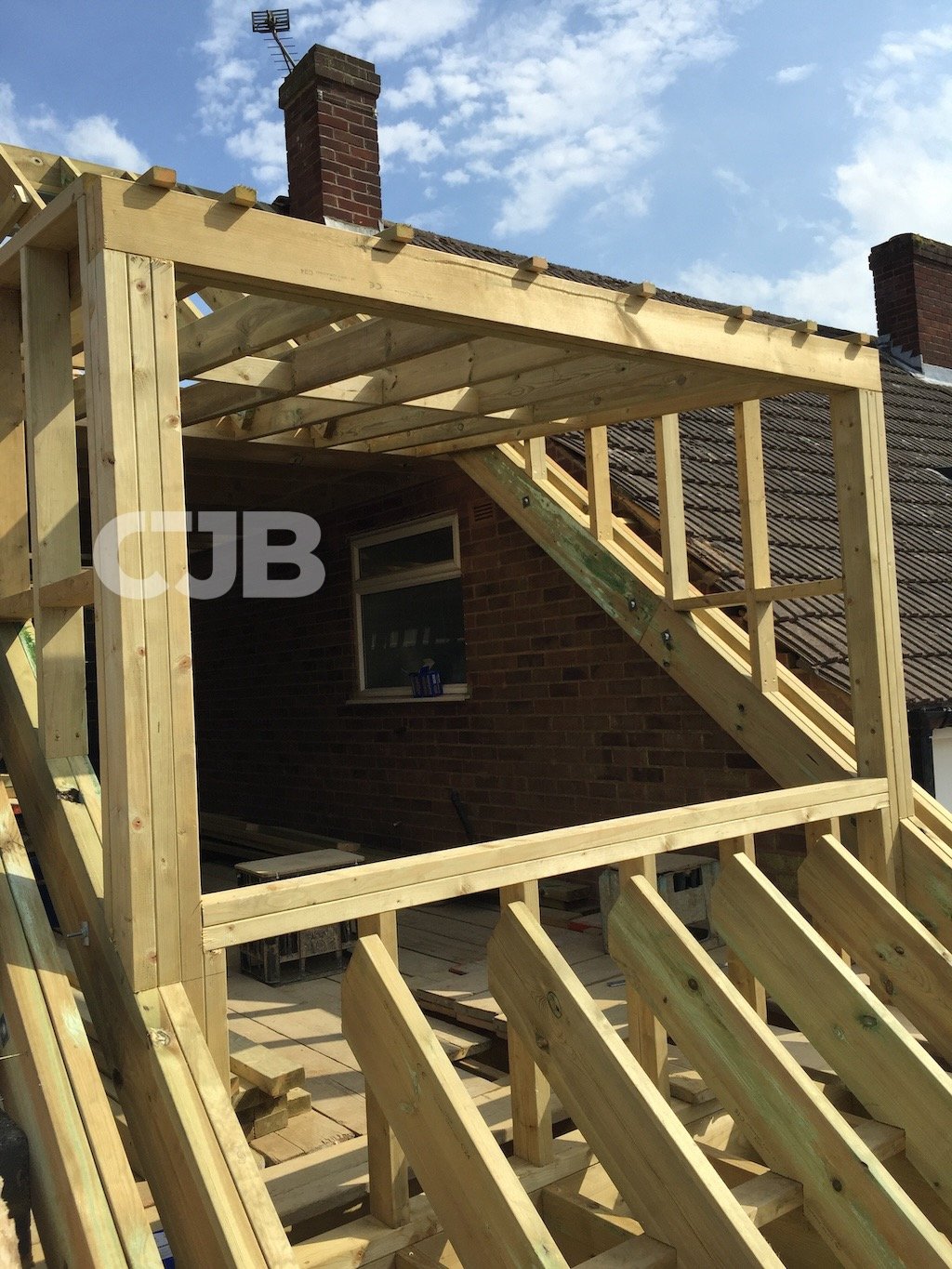 CJB Extension in Digswell, Hertfordshire - front dormer-2.JPG