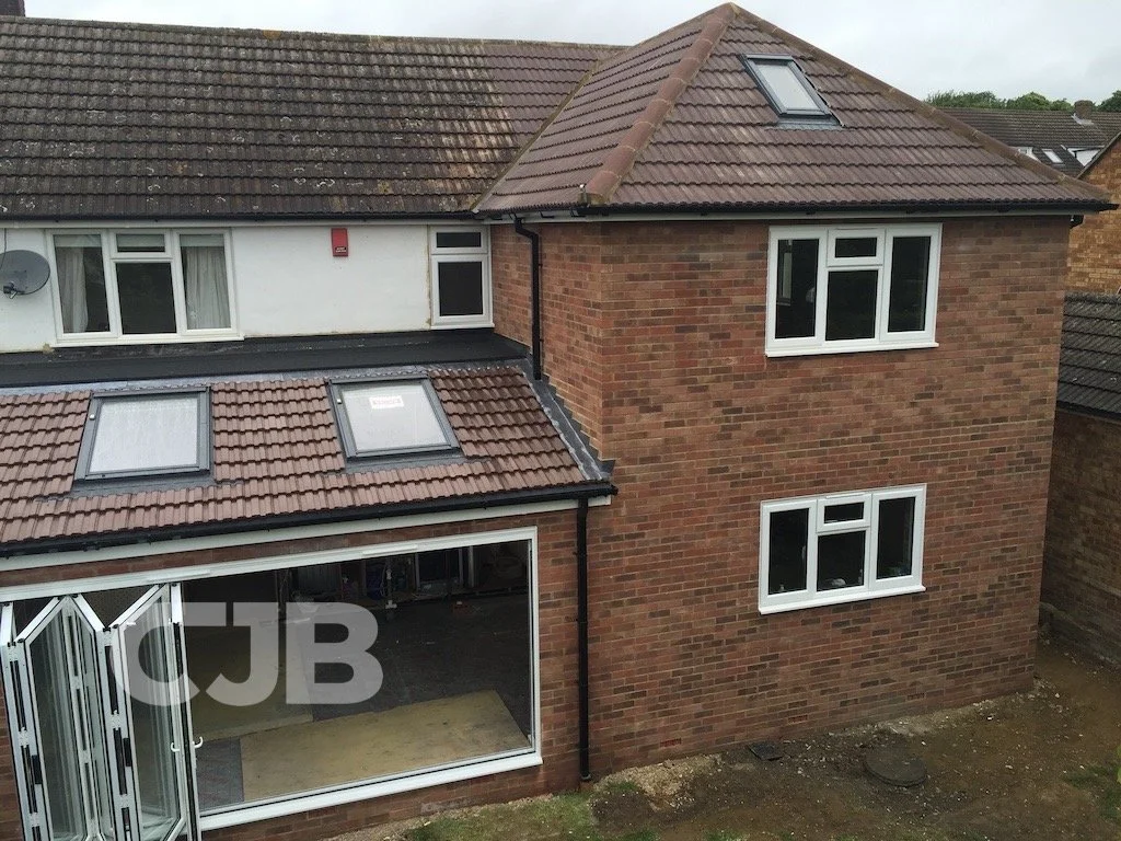 CJB Extension in Digswell, Hertfordshire - bifolding doors-2.JPG
