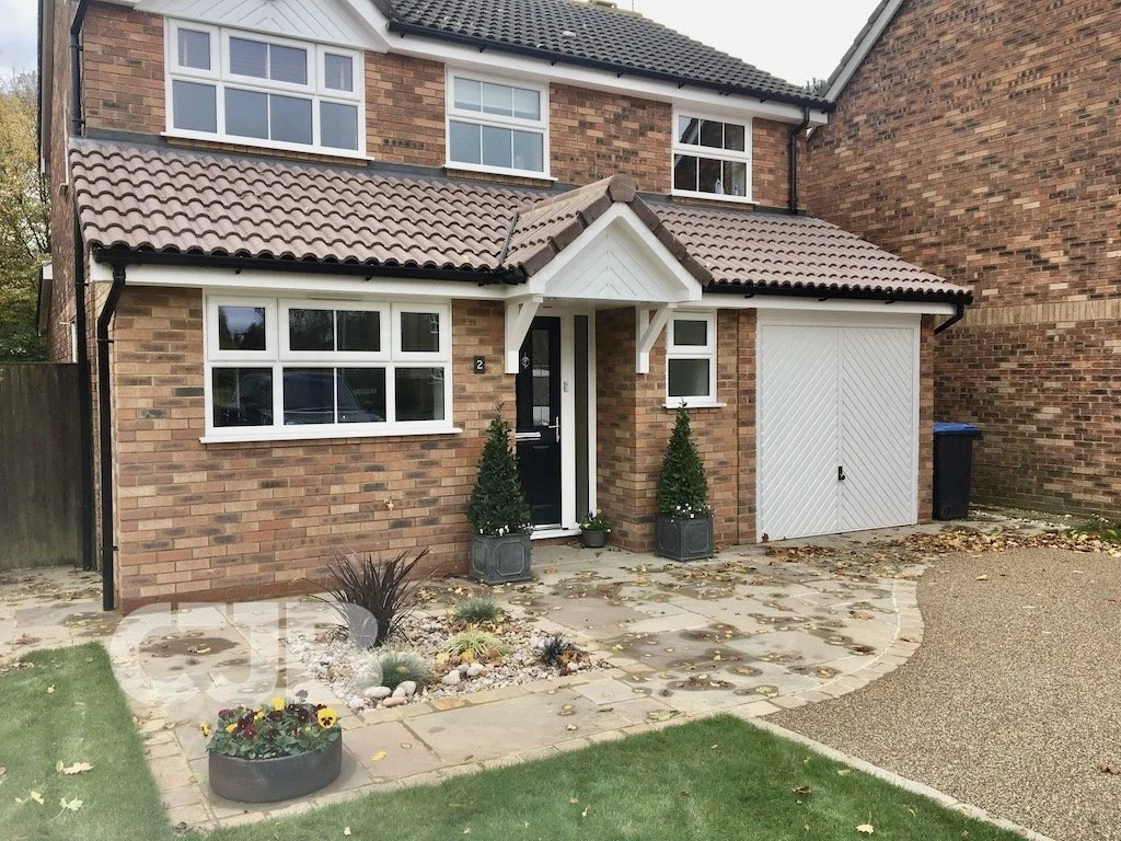 C Jennings Building, Panshanger, Wewlyn Garden City, extension builders, Landscaped.JPG