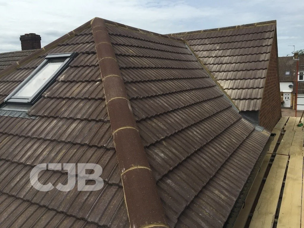 CJB Extension in Digswell, Hertfordshire - roof-2.JPG