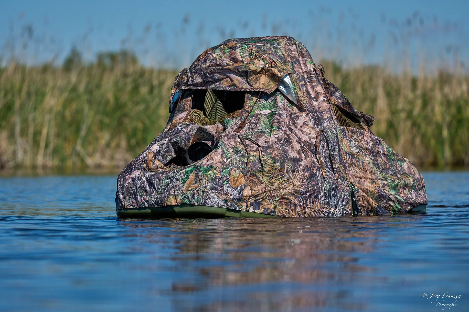 Ein professionelles "floating hide"