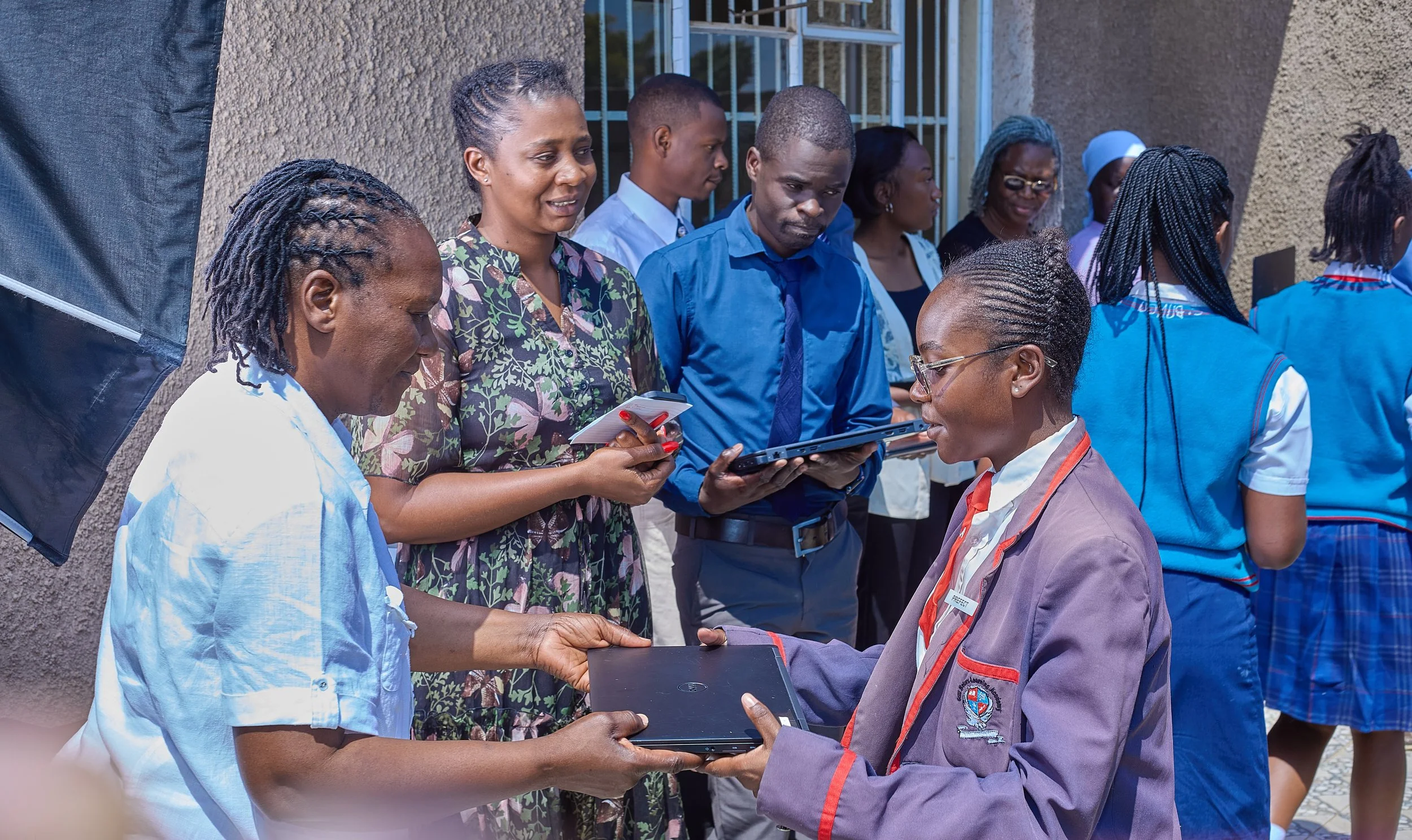 HCRG Care Group extends global impact with laptop donation to schools in Zimbabwe