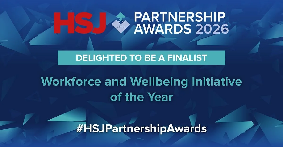 HCRG Care Group shortlisted for HSJ Partnership Award for Workforce and Wellbeing alongside NHS Trust