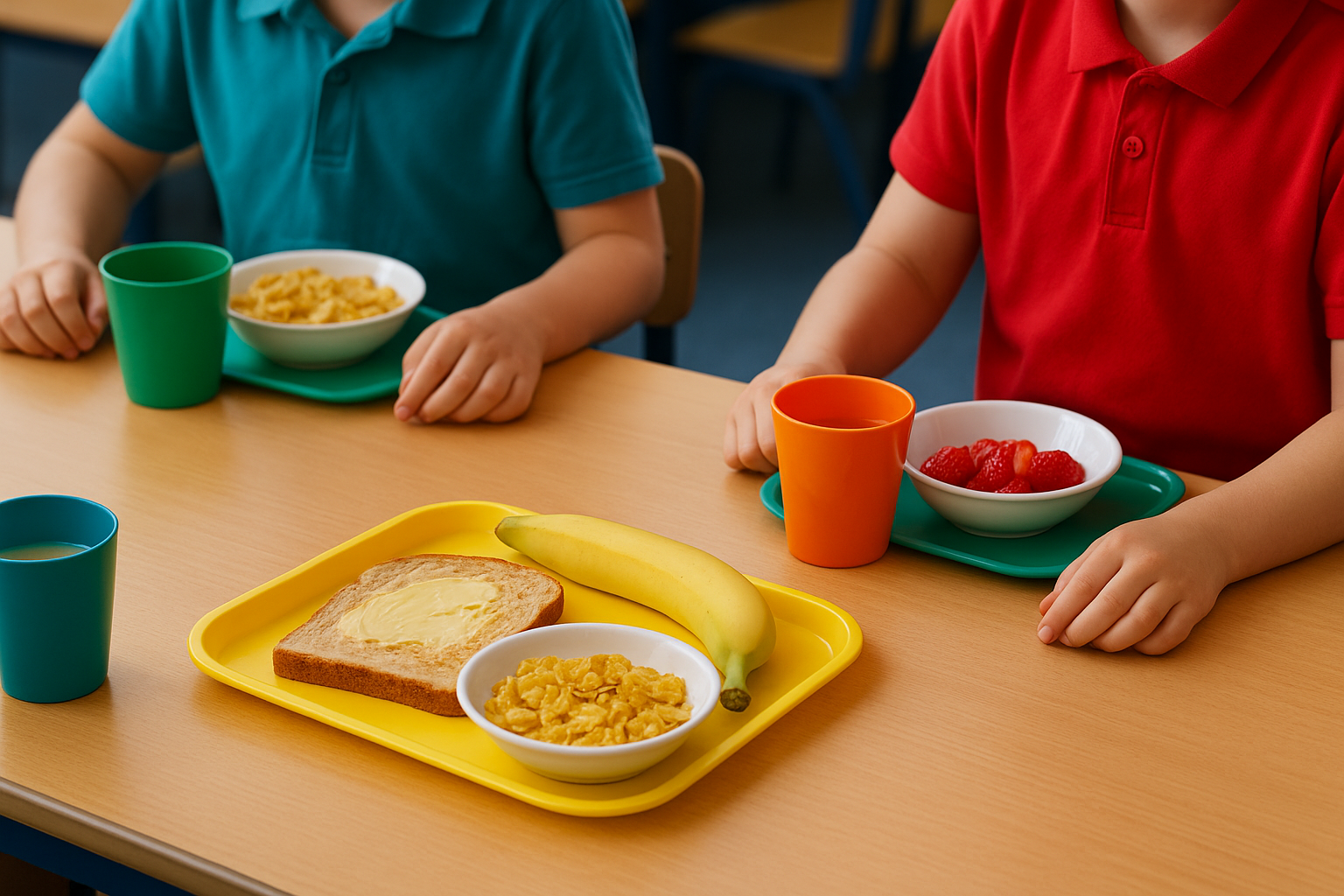 Over 1,600 Pupils Given Free Breakfasts to Help Them Learn as Recruiter Tackles Child Hunger Crisis