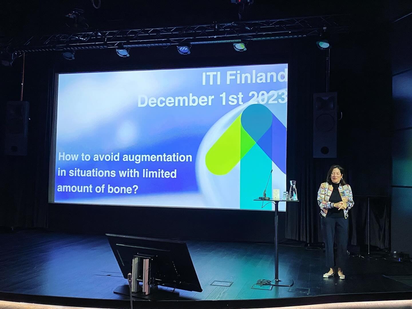 ITI Education day Finland 2023: 

Thank you PD Dr. Nadja Naenni nadja_naenni for your beautiful presentation. Carefully considering treatment alternatives is always so important, especially in challenging situations. Patient comes first. If and when 