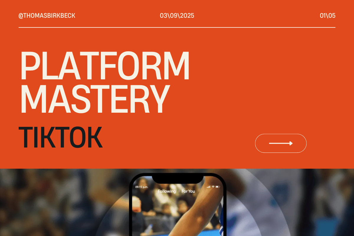 Platform Mastery Series Volume 1 - TikTok