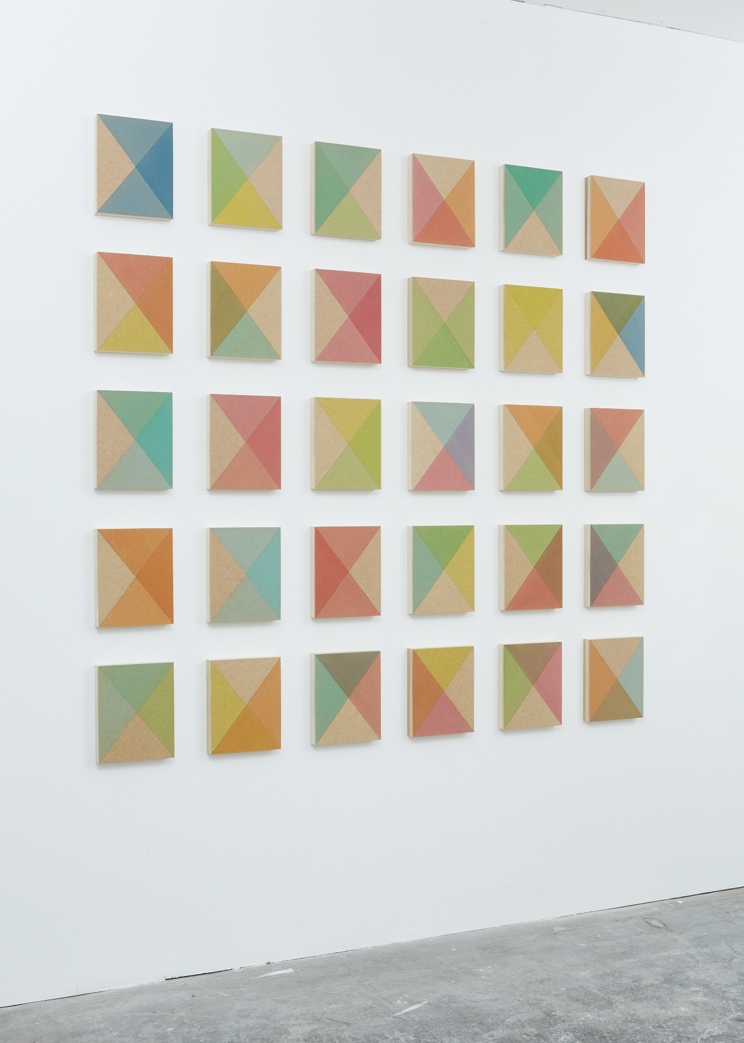 No. 809 Painting, 2018, Acrylic paint on MDF, 165 x 170 x 4 cm