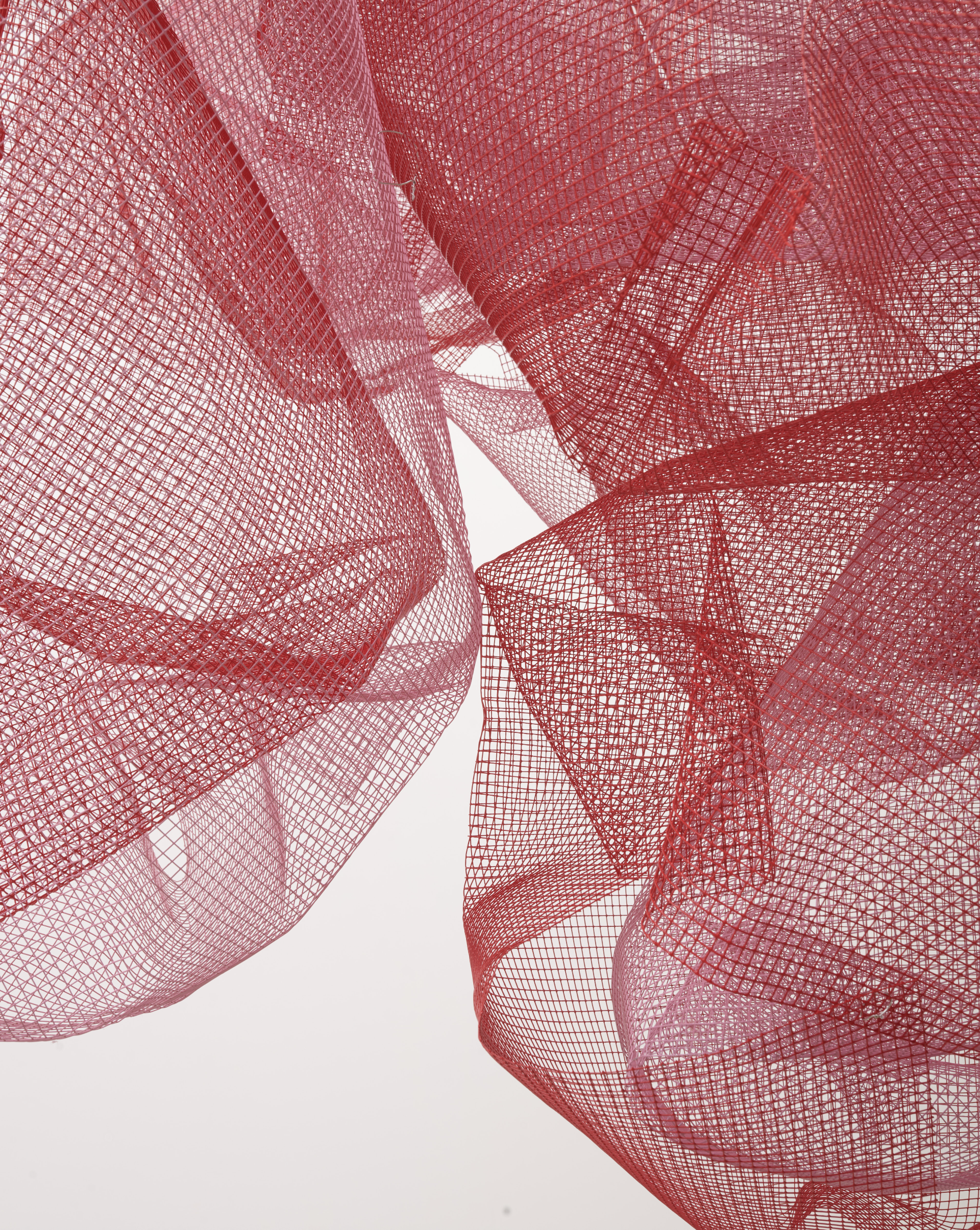 No.1621 Mesh, 2026, Powder coated galvanised mild steel, 153 x 153 x 150 cm
