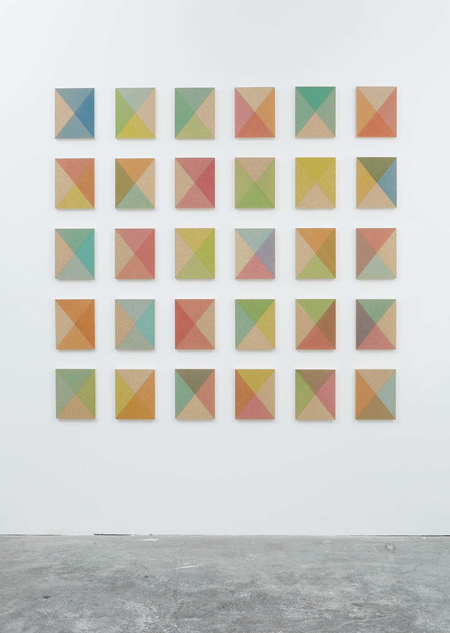 No. 809 Painting, 2018, Acrylic paint on MDF, 165 x 170 x 4 cm