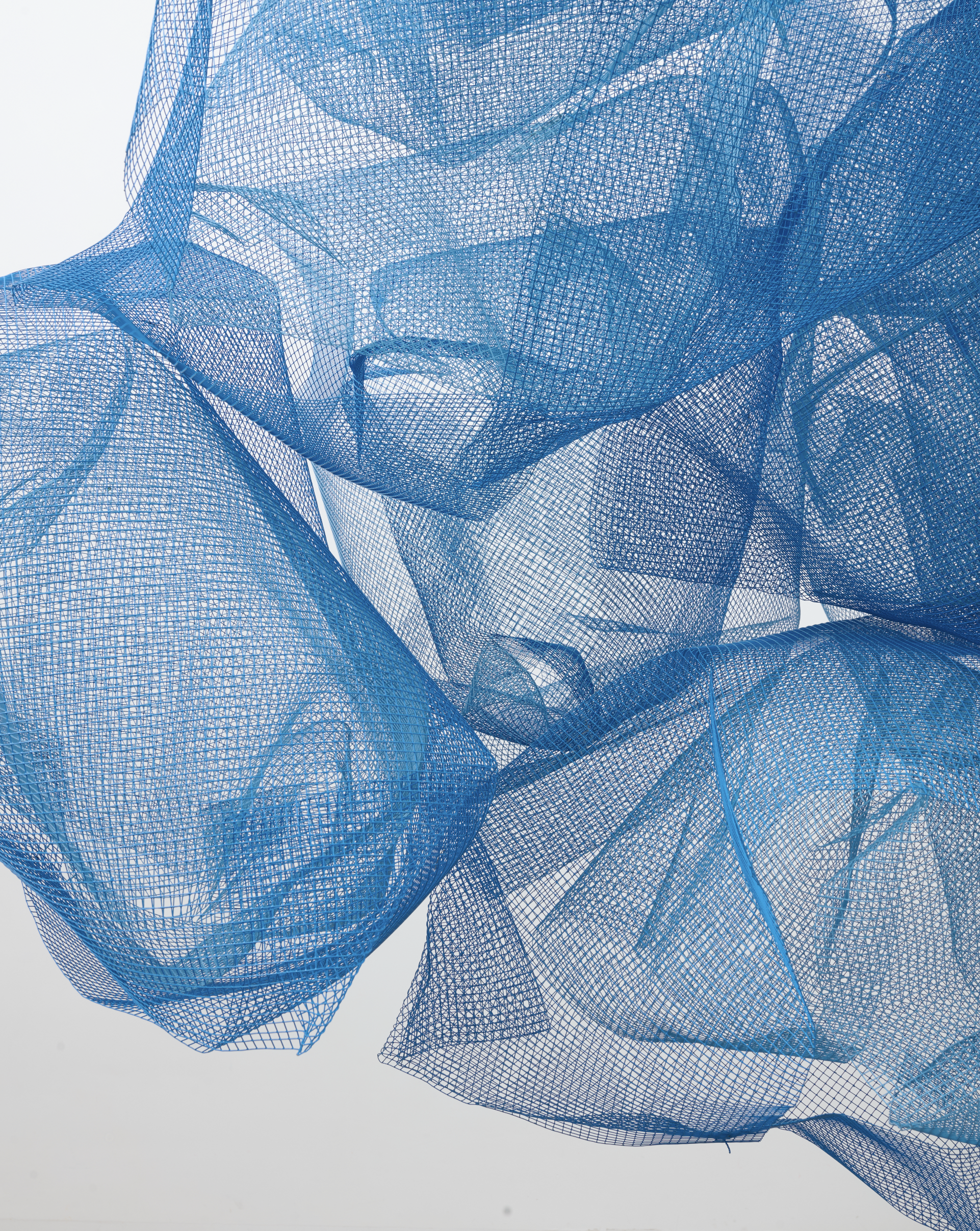 No.1622 Mesh, 2026, Powder coated galvanised mild steel, 153 x 208 x 140 cm
