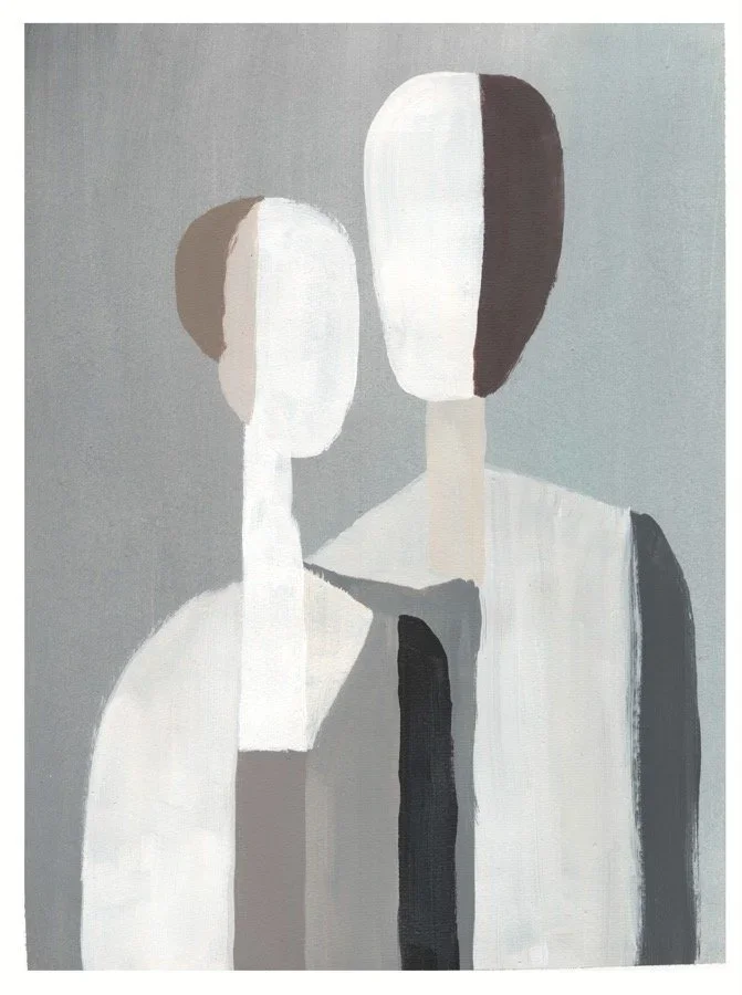Minimalist Abstract Art | Modern Figurative Painting