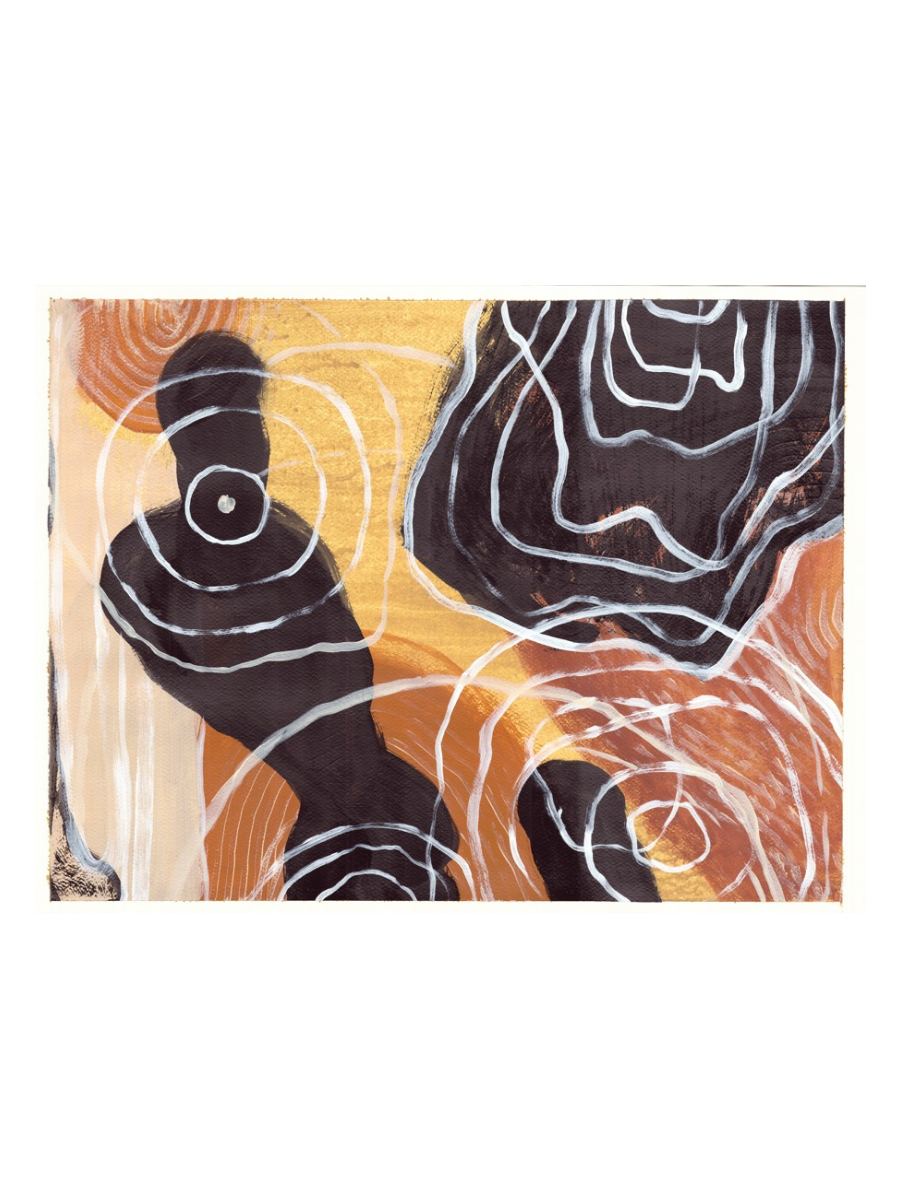 Silhouette Painting | Zentangle Line Art